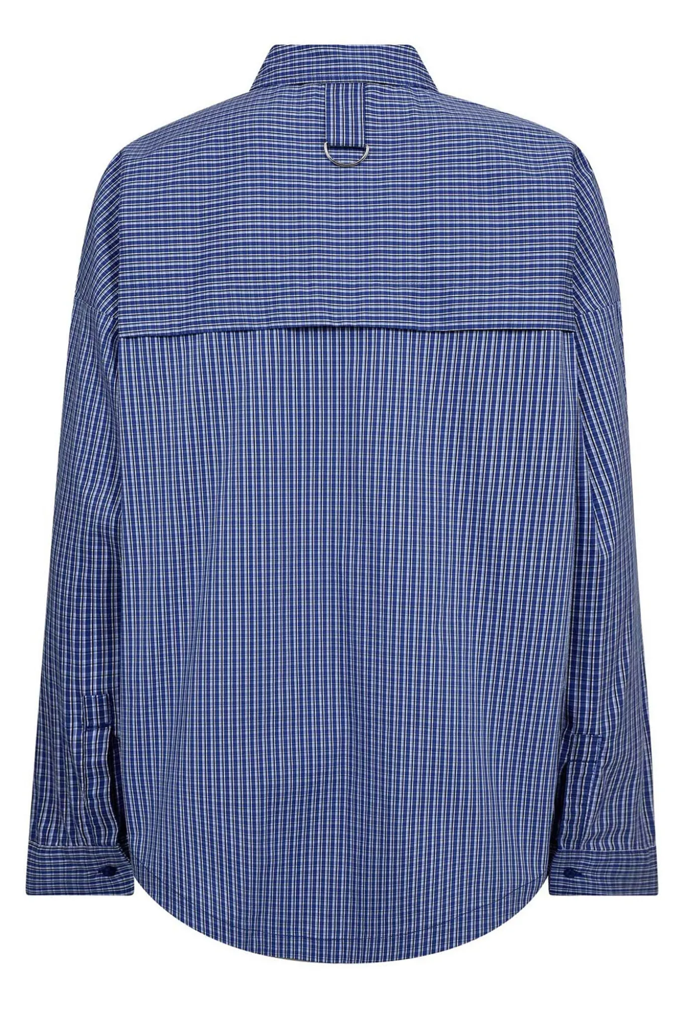 AnizaCC Oversize Slit Shirt 76New Blue 45016