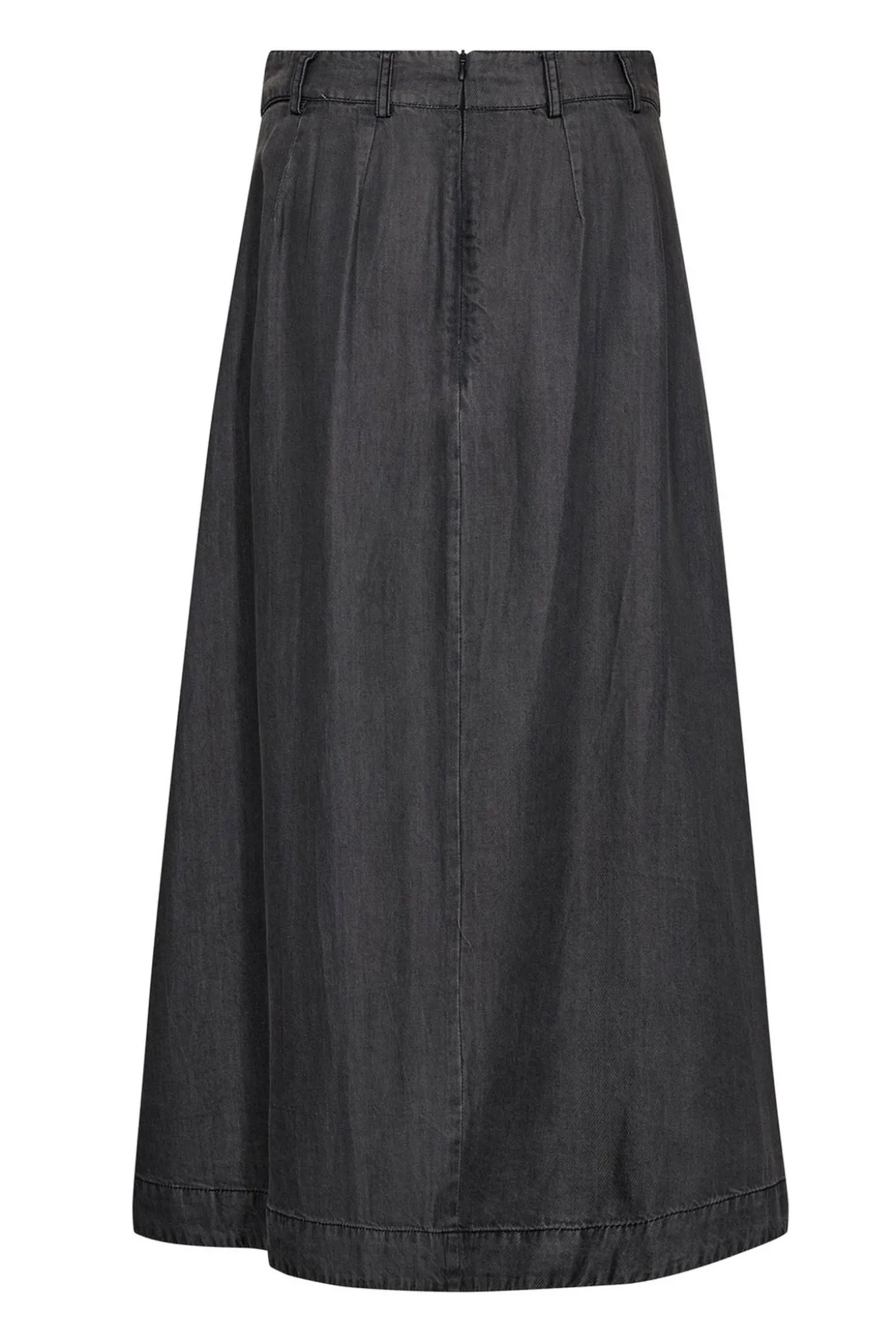 AnyaCC Denim Pleat Skirt 96Black 34181