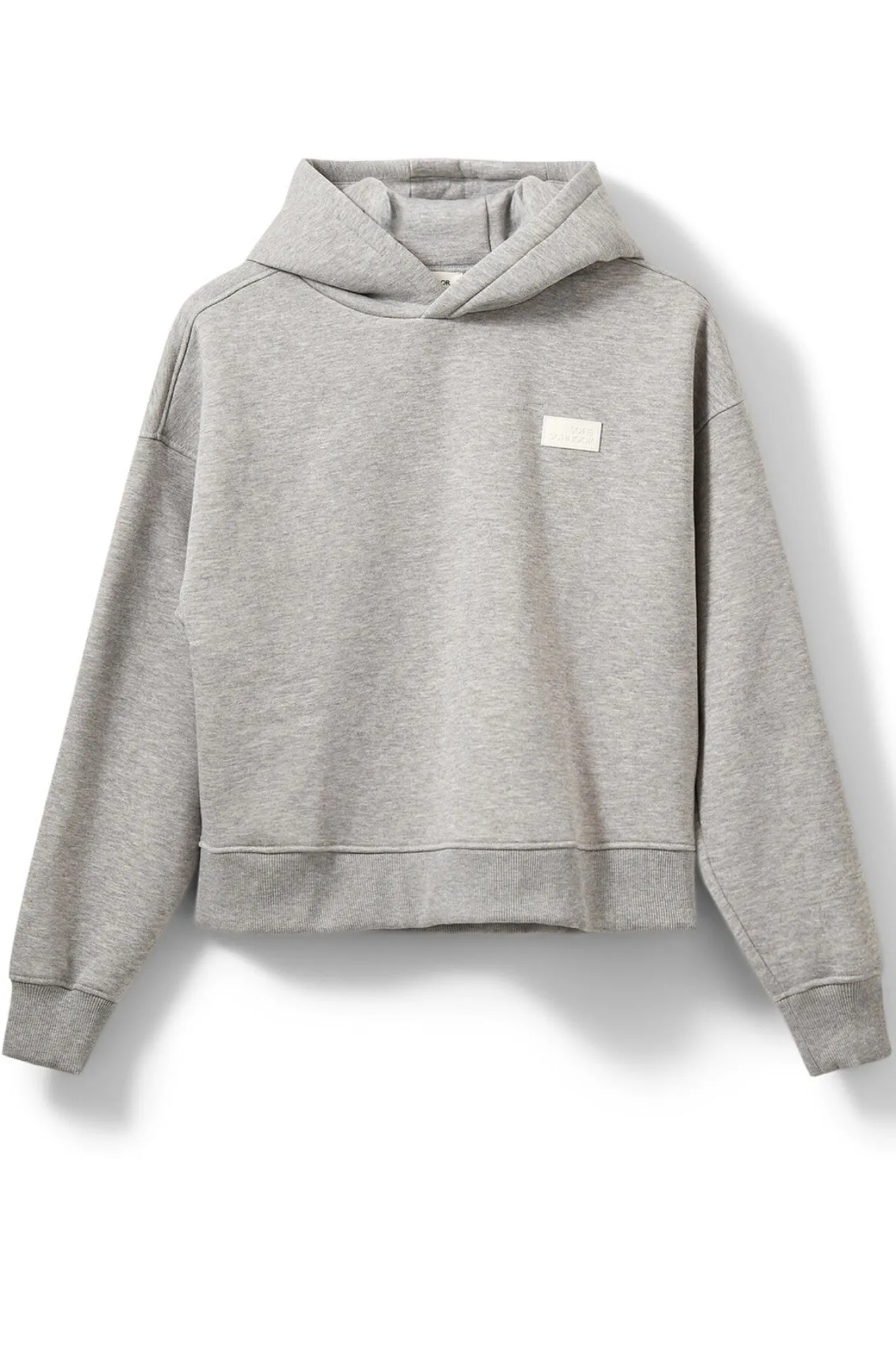 BASIKSW HOODIE 8010 Grey melange SNOS702