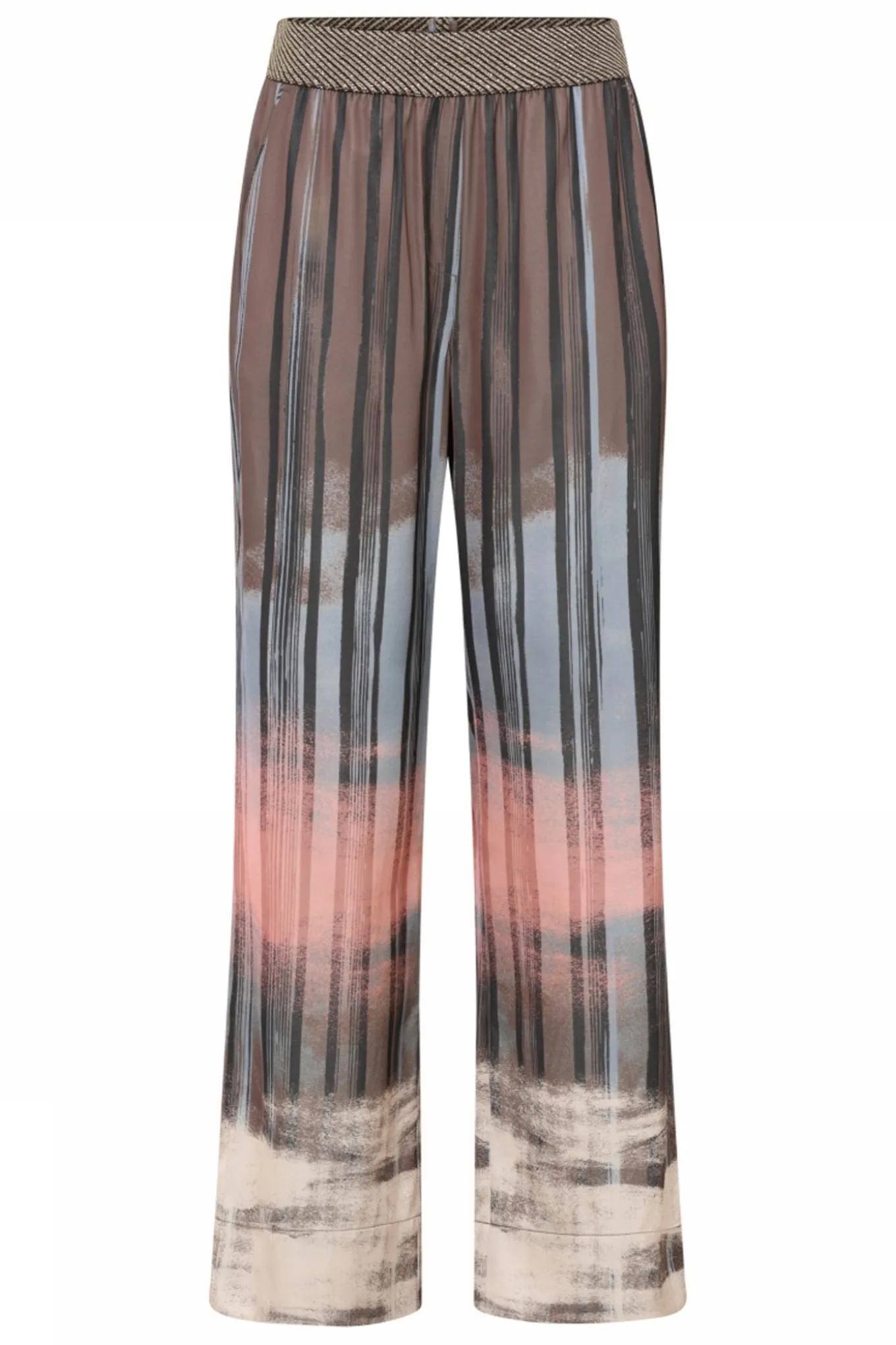 Bay, wide leg pants 82611Rust/Ivory 58012/7580