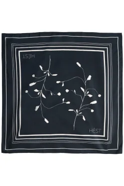 BLACK TWIG Scarf Large 9000 Jet Black 2510330219