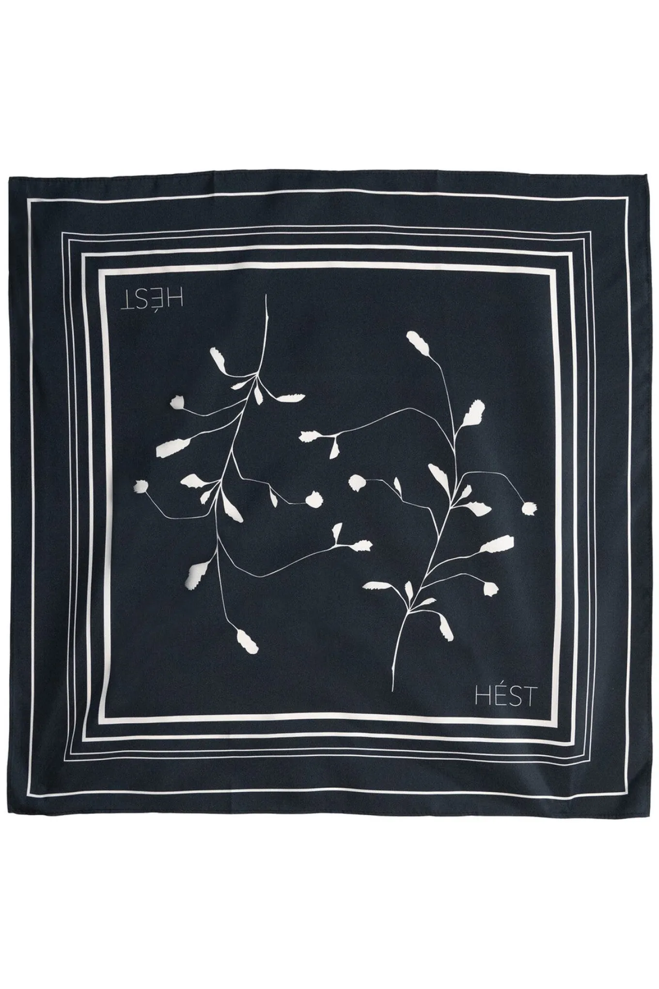 BLACK TWIG Scarf Large 9000 Jet Black 2510330219