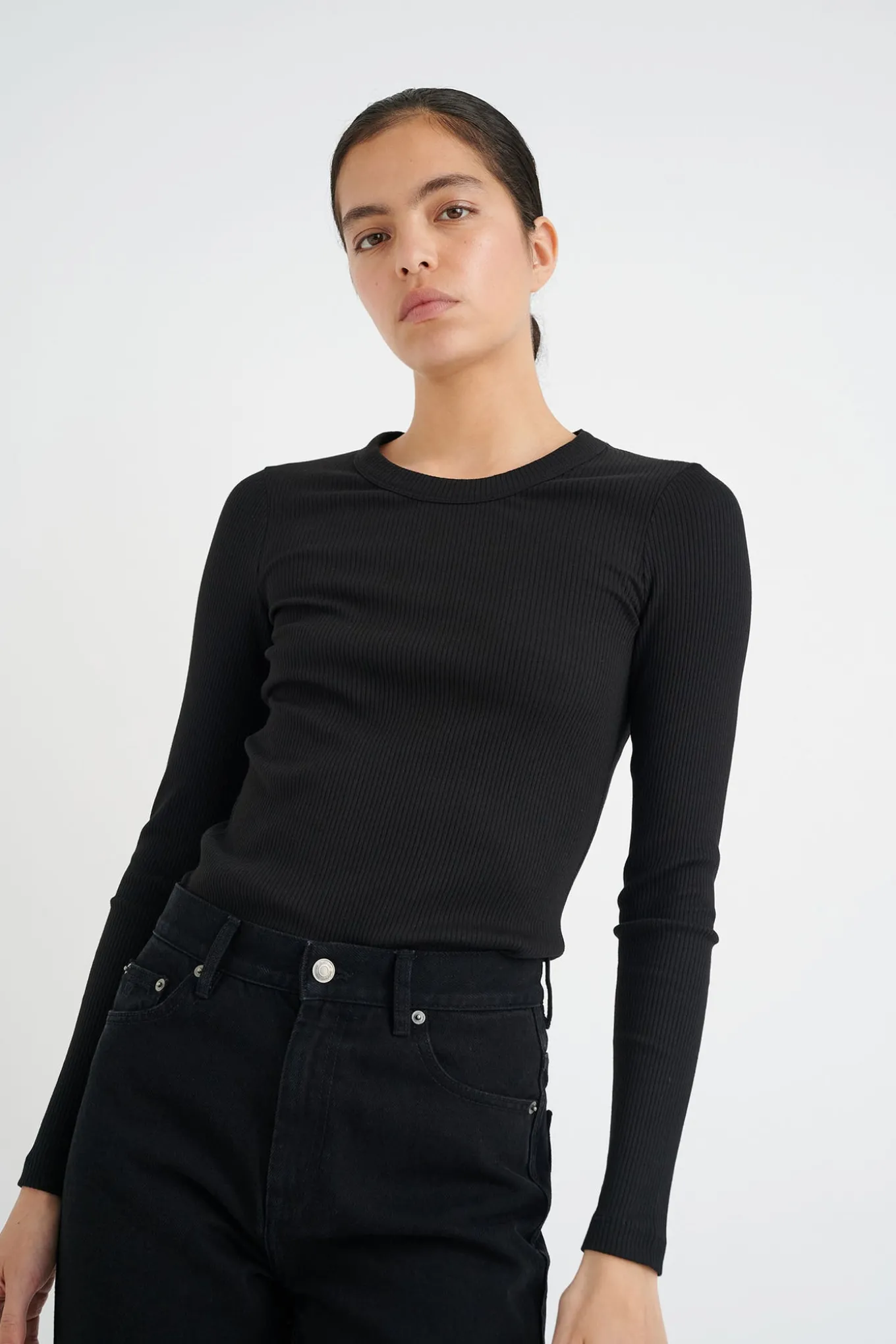 DagnaIW TShirt LS Black 30106649