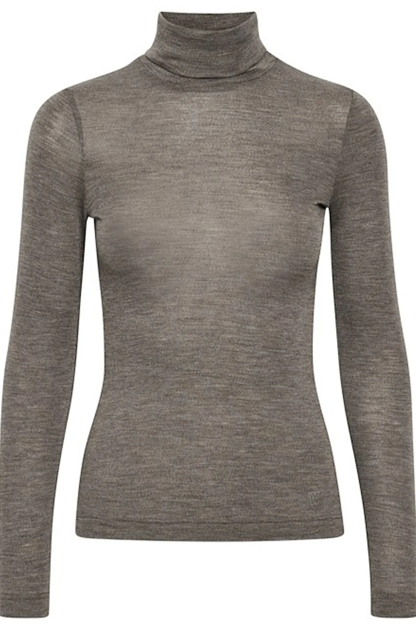 FangIW Rollneck Brown Melange 30106097