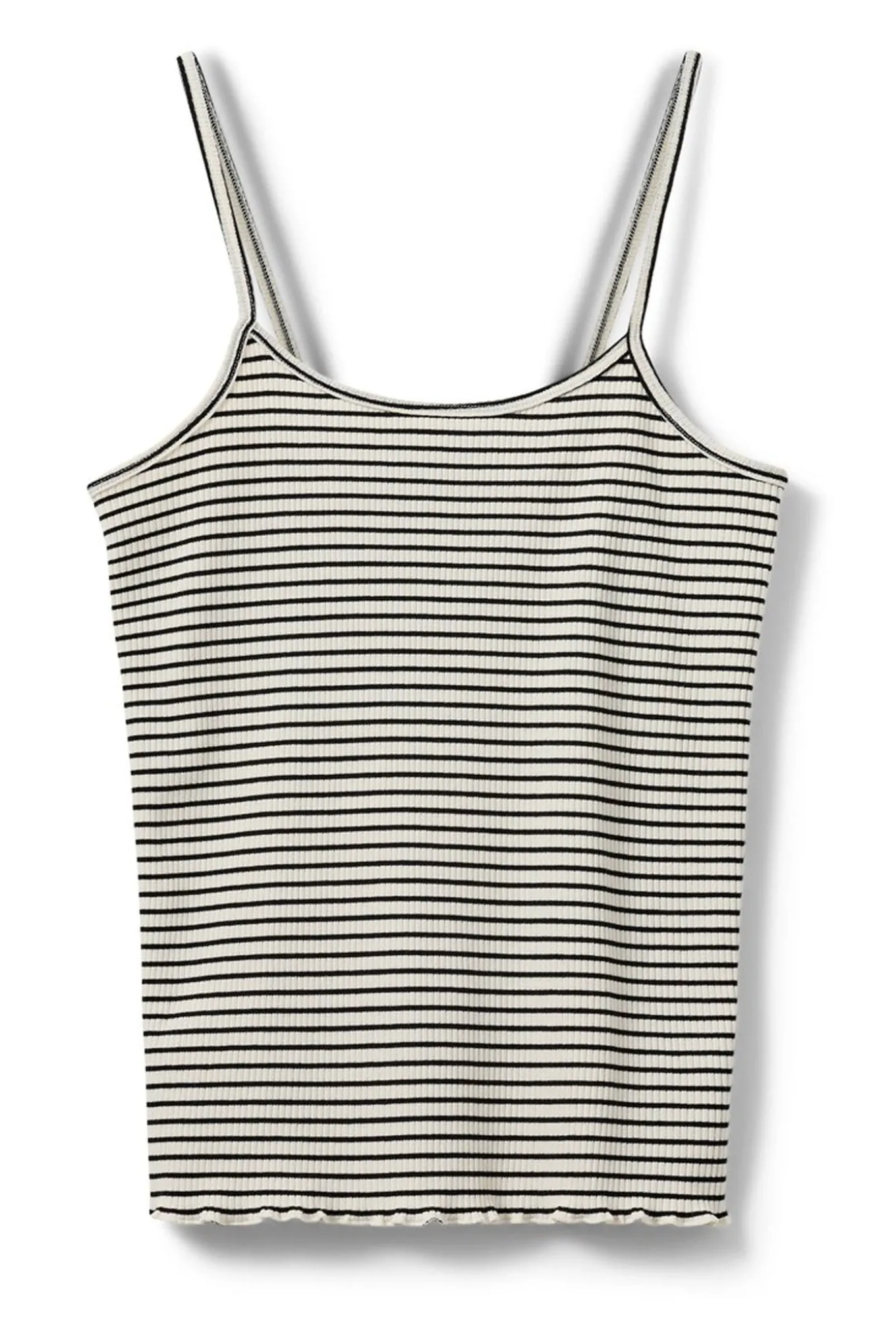 FAUNASW TOP 0140 Off White Striped SNOS591