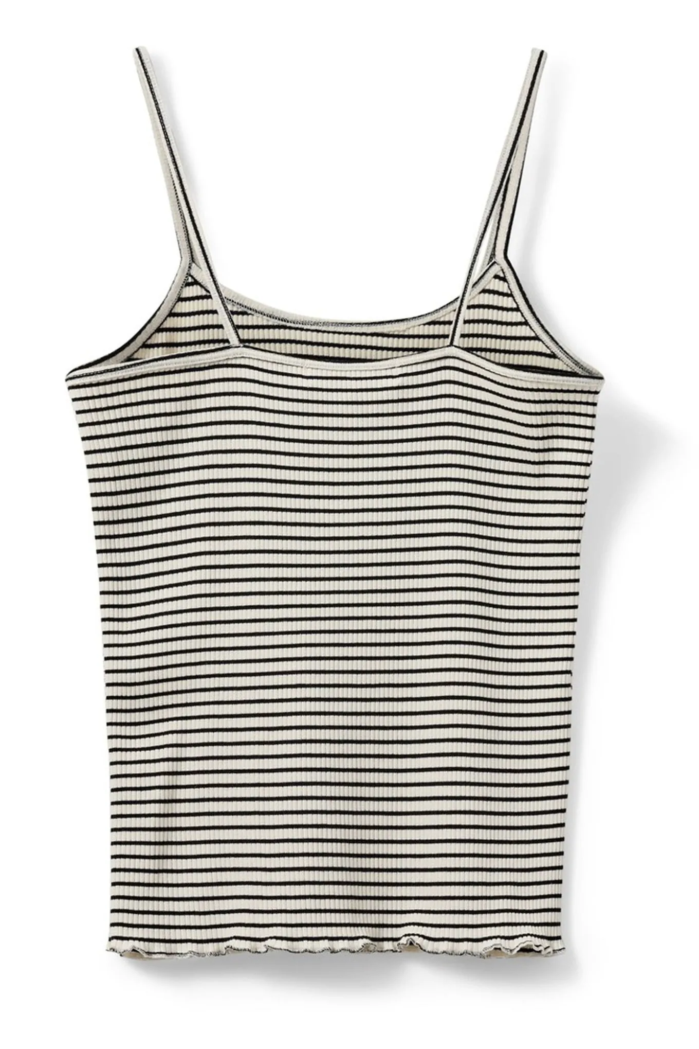 FAUNASW TOP 0140 Off White Striped SNOS591
