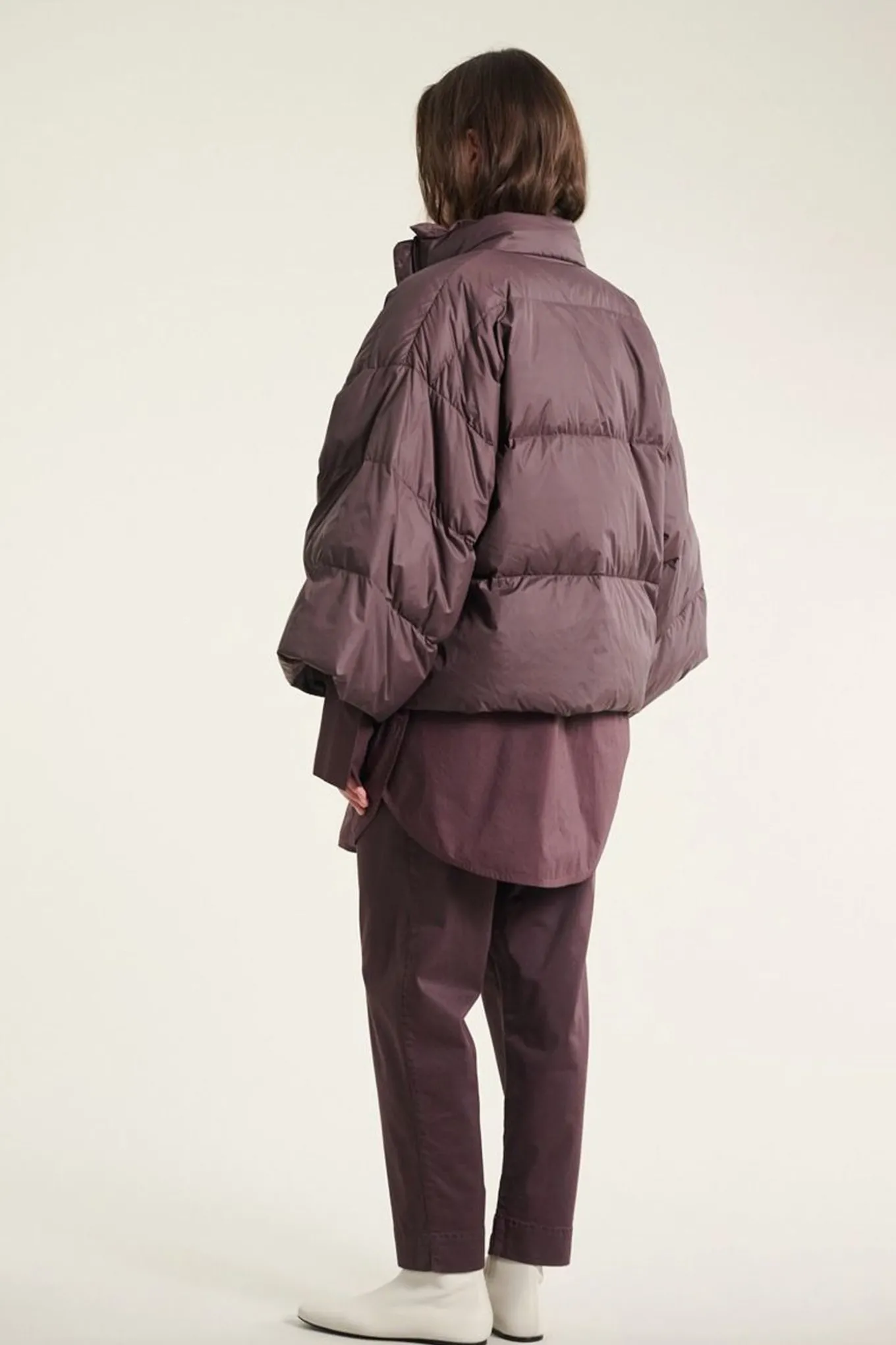 Feather down jakke med krave RAISIN 26120925630