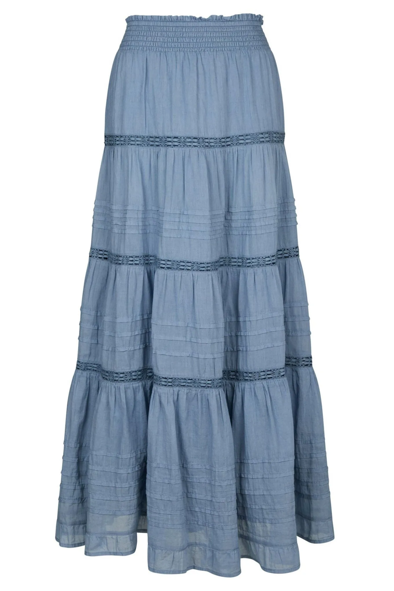 Felicia S Voile Smoke Blue