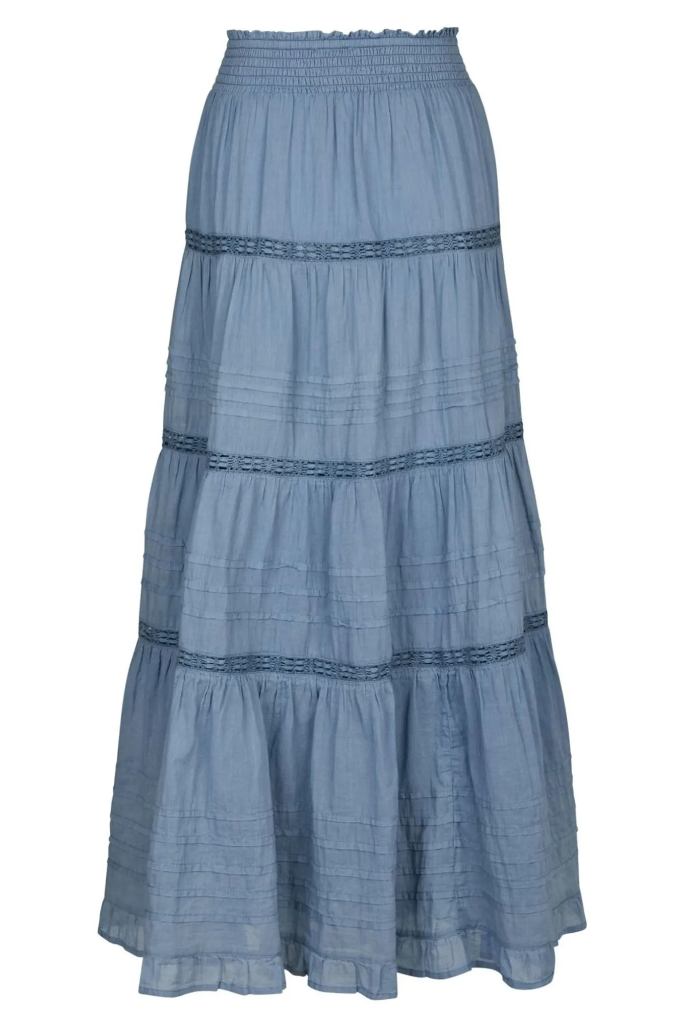 Felicia S Voile Smoke Blue