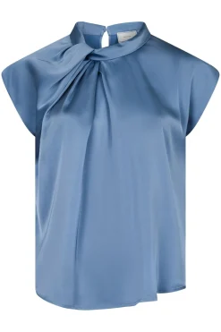 Fleur Drapy Satin DUSTY BLUE 160990