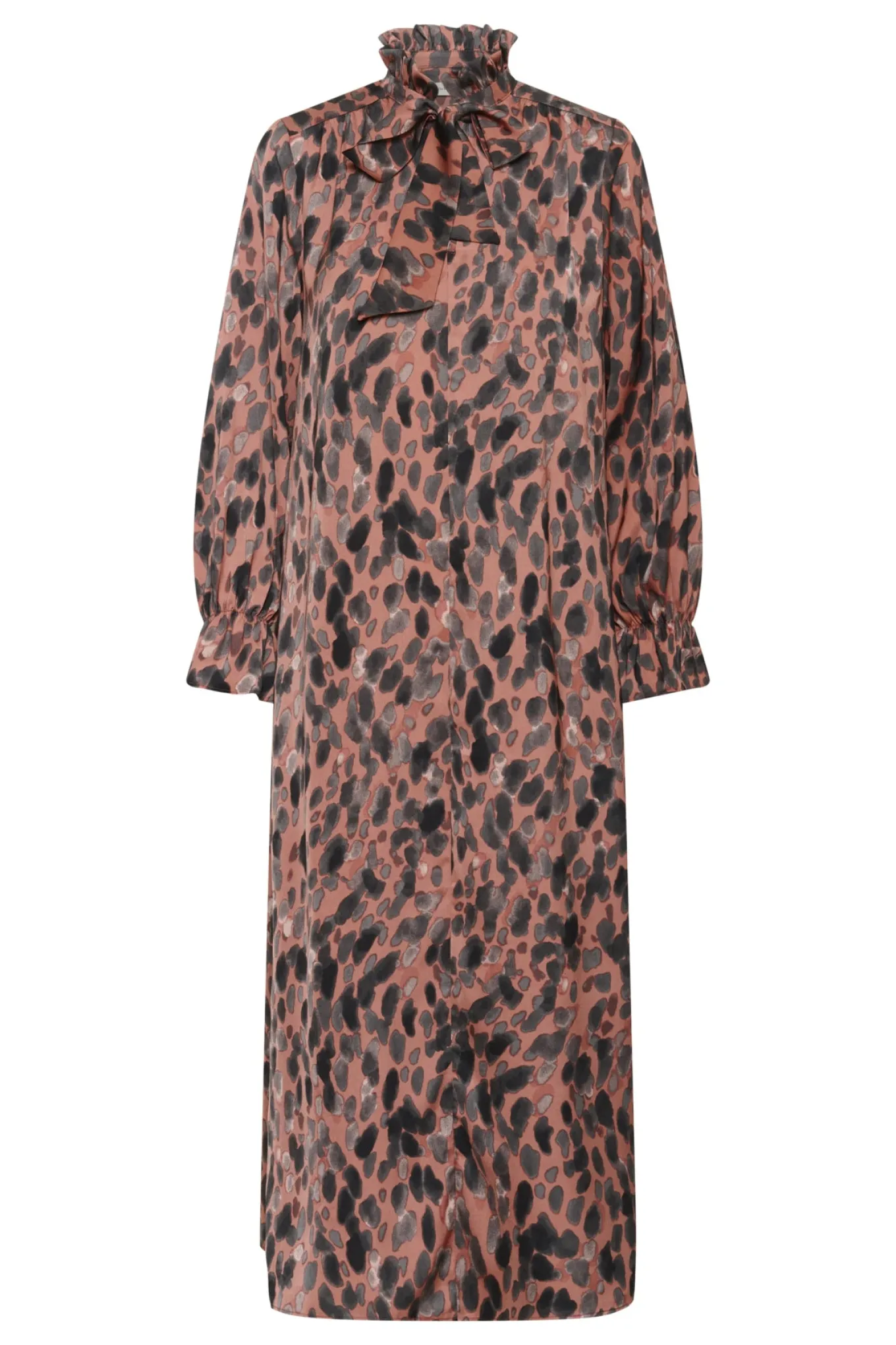 GRACIEIW PRINTED DRESS ROSE PAINTED DOT 900003318 30112281