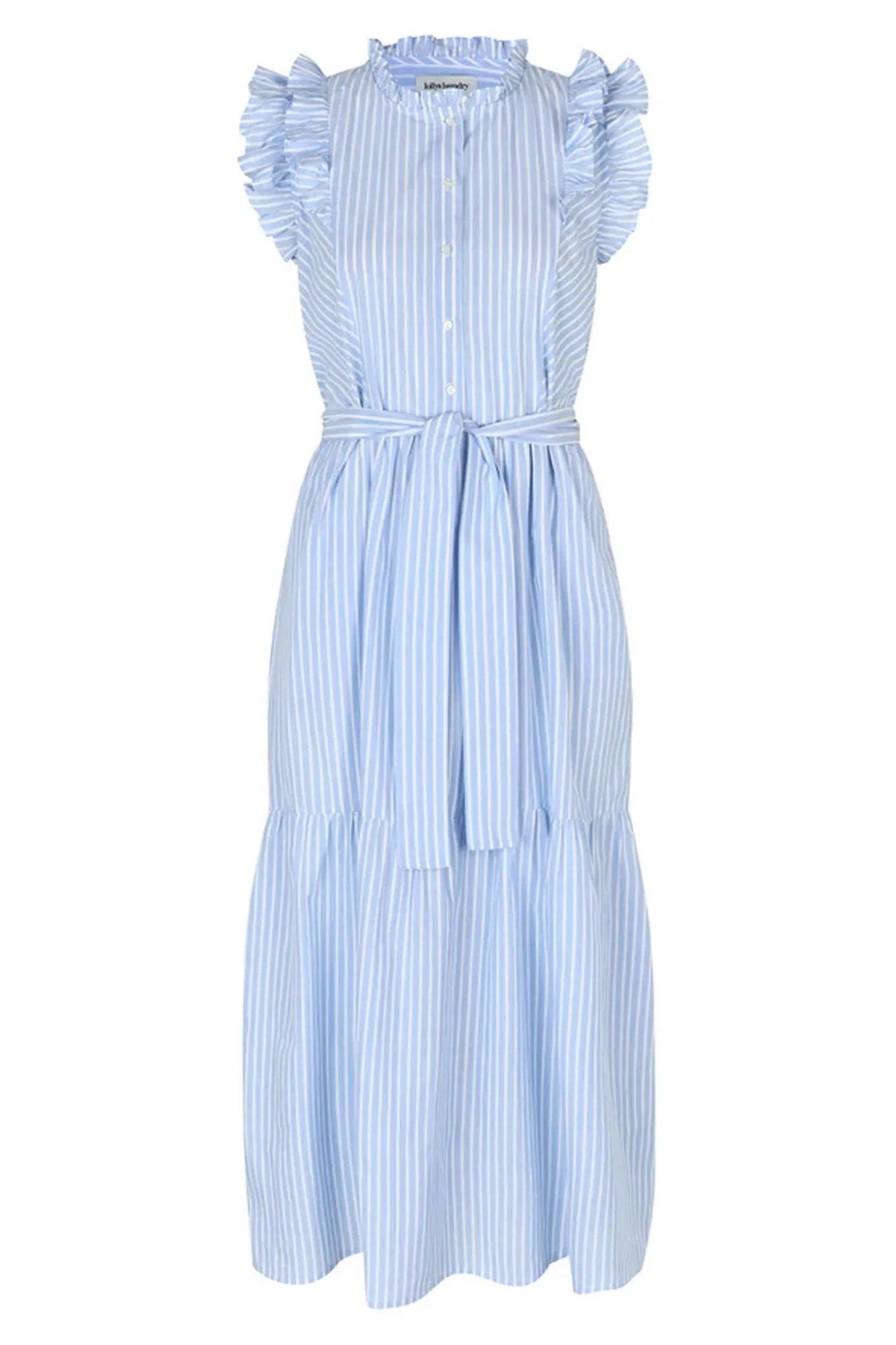 HarrietLL Maxi Dress SL 80 Stripe 252683039