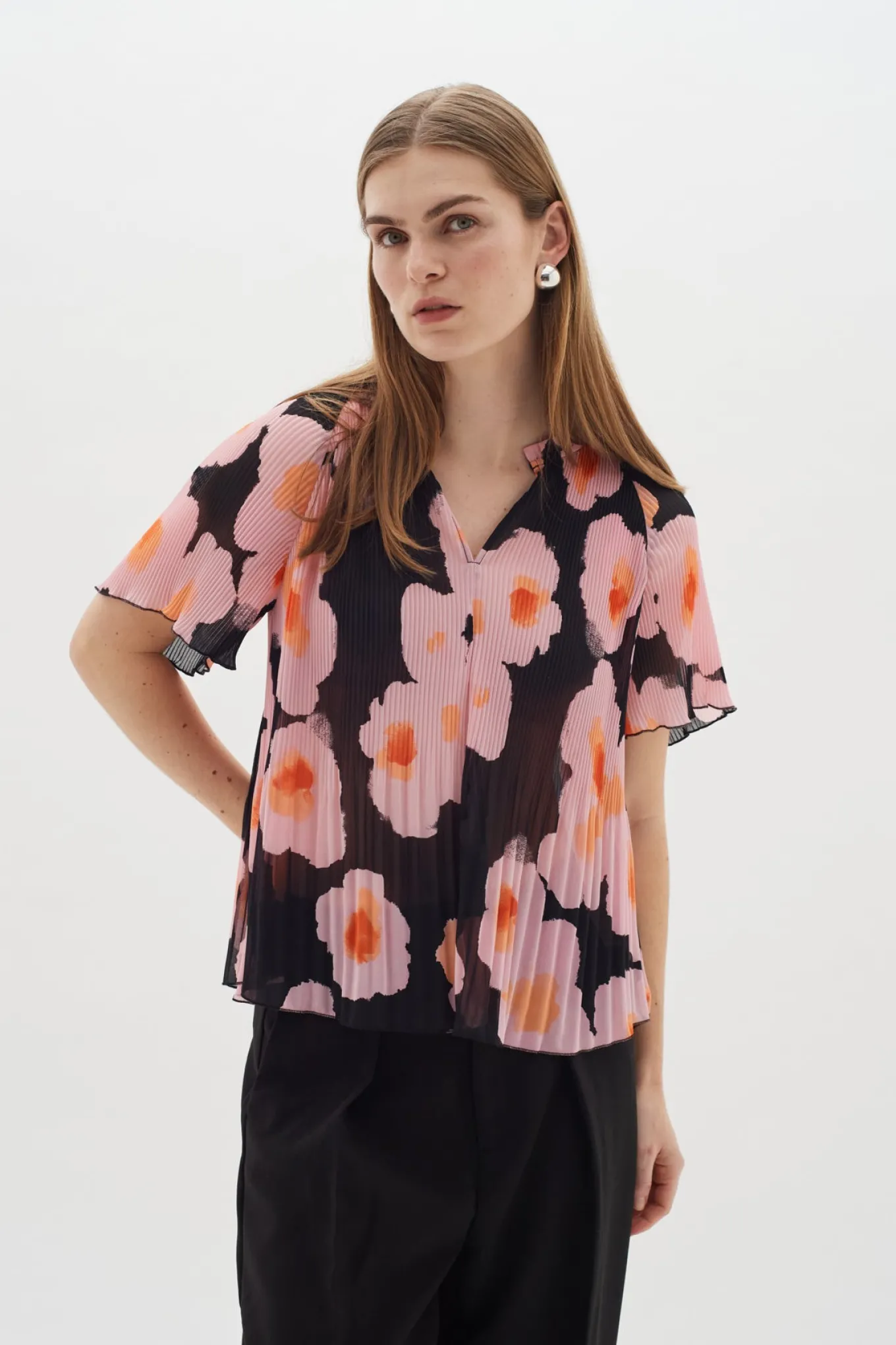 HendraIW Top Pink Poetic Flower 30109418