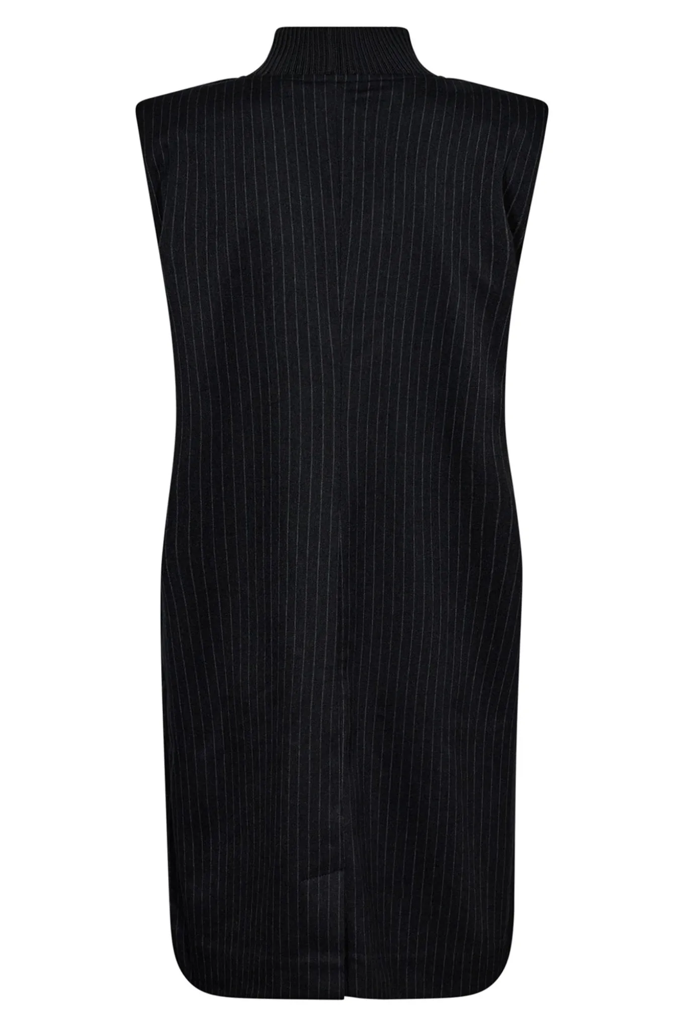 IdaCCPinRibTurtleneckDress 140Dark Grey 36308