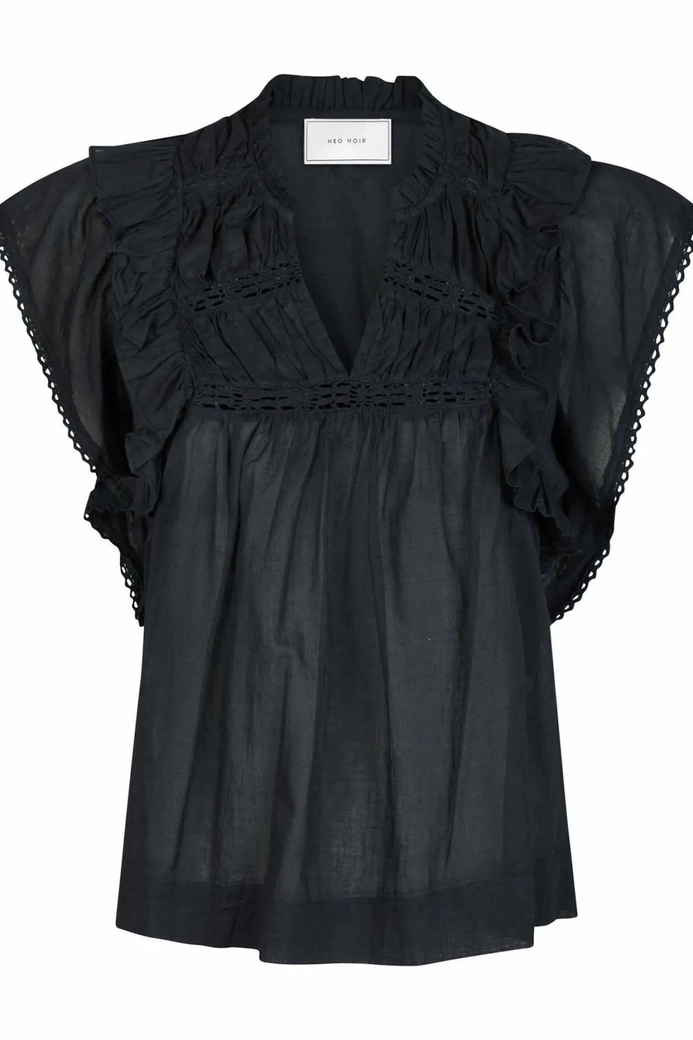Jayla S Voile Navy 159881