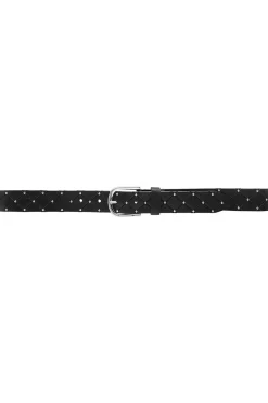 JEANS BELT Black/Silver 16388
