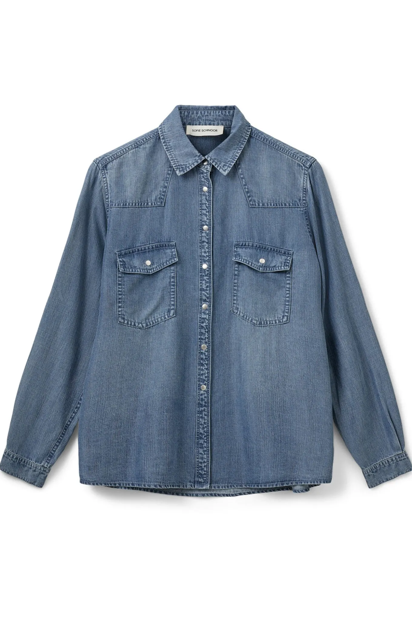 JENNYSW SHIRT 5002 Denim blue S253245