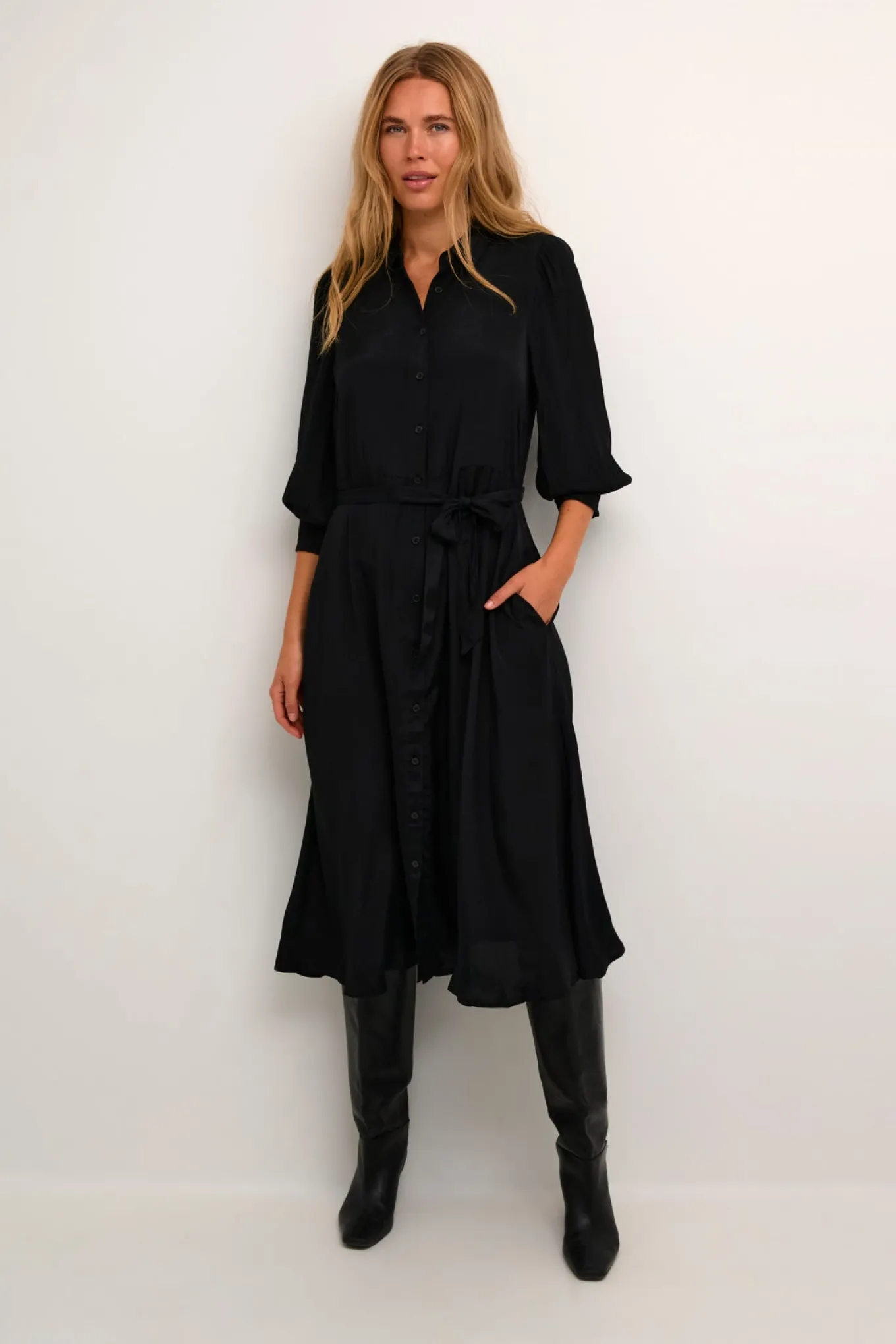KAemine Oline Dress Black deep 10508829