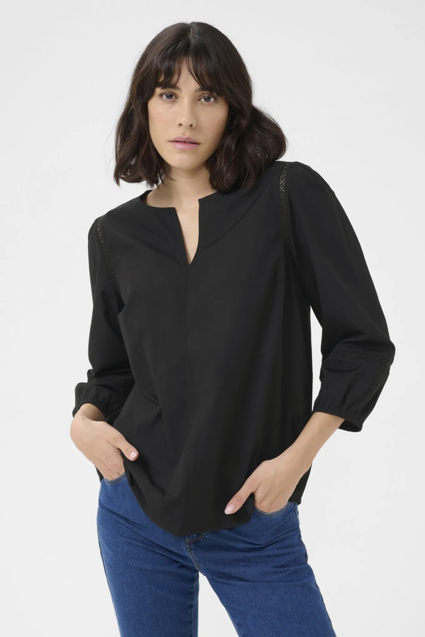 KAlila Blouse Black deep
