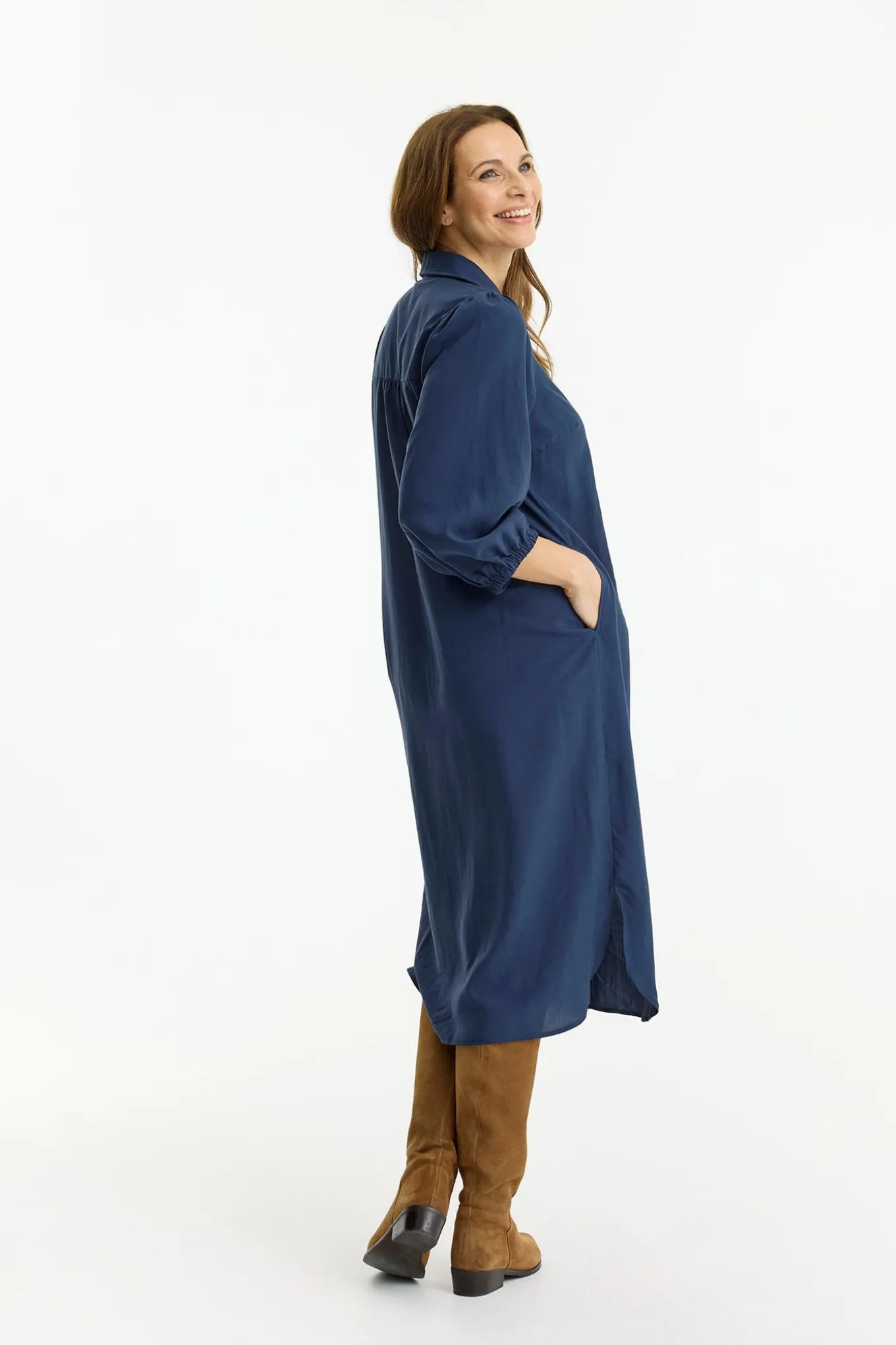 Karla Dress Navy 16947