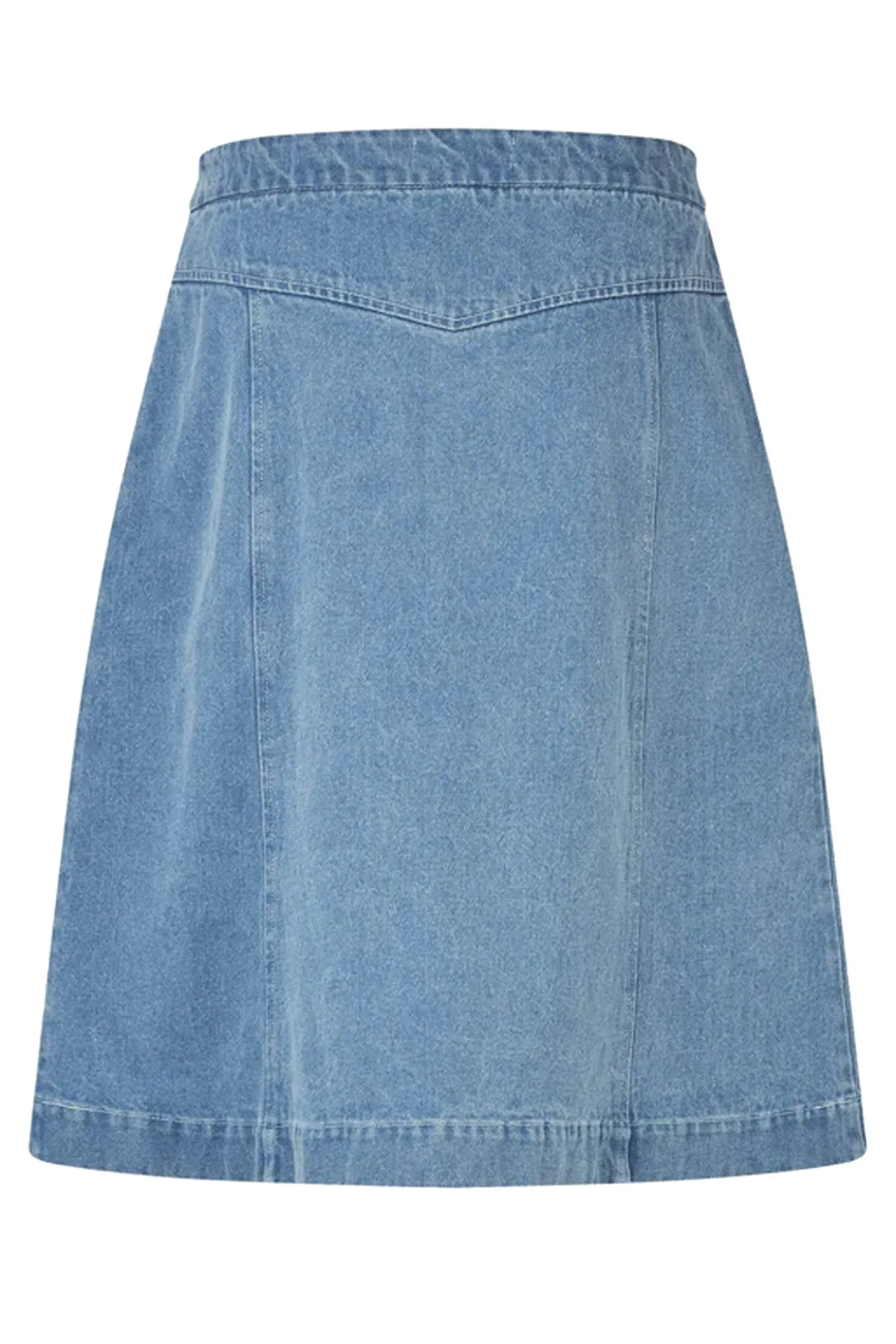 Kayll Short Skirt Washed Denim 261122044