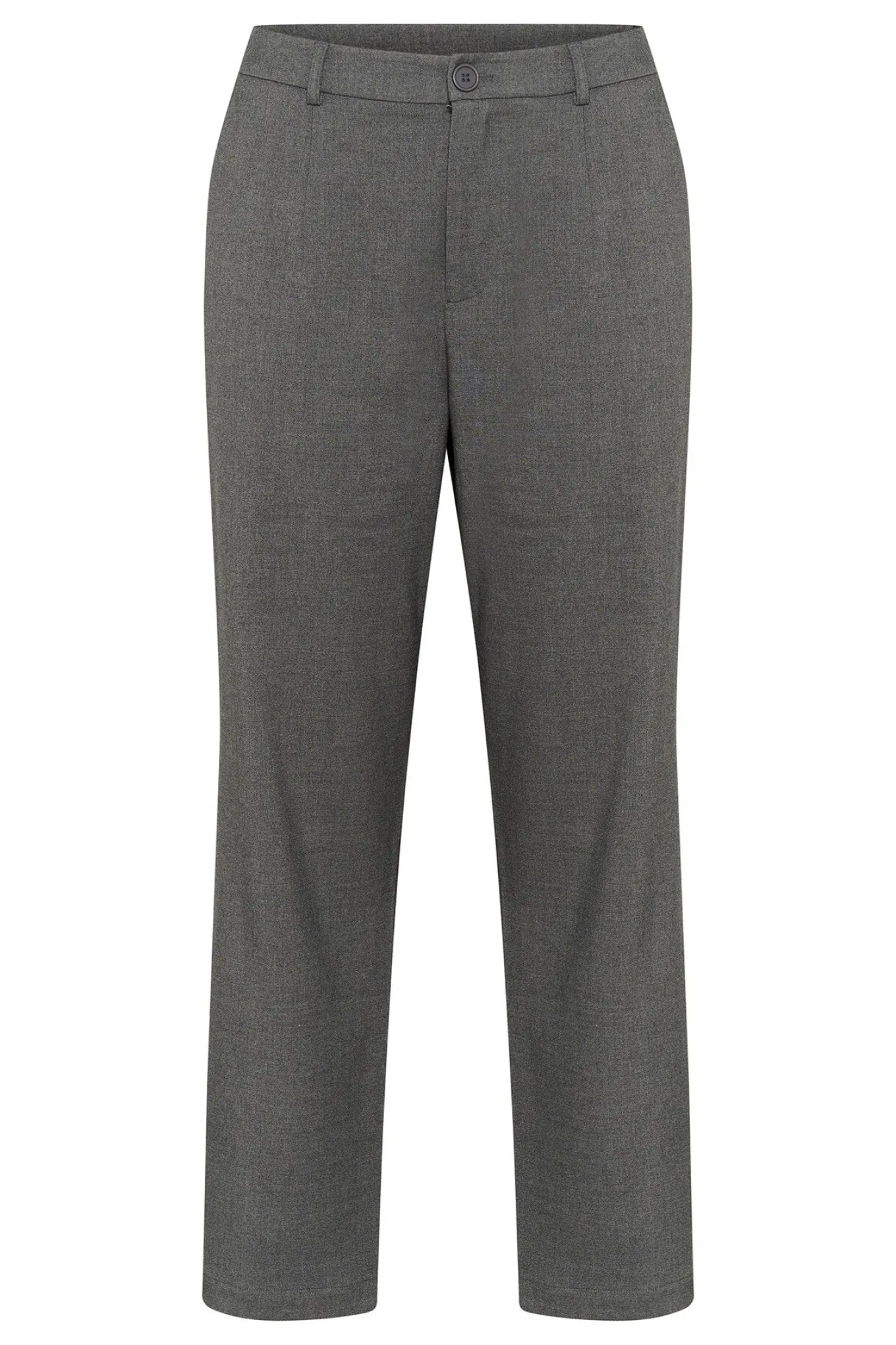 KCmerla Straight Pants Dark grey melange 10582712
