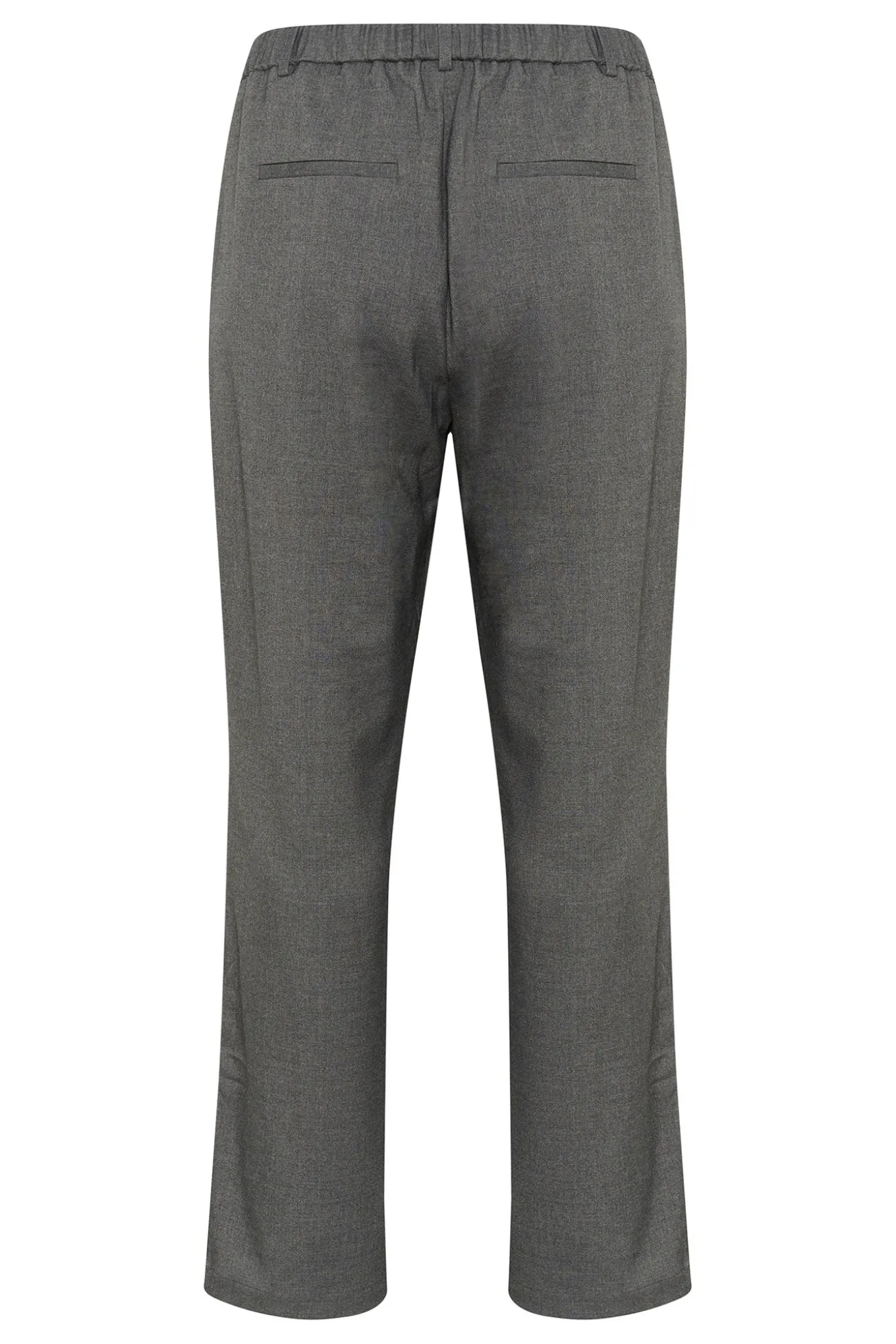 KCmerla Straight Pants Dark grey melange 10582712