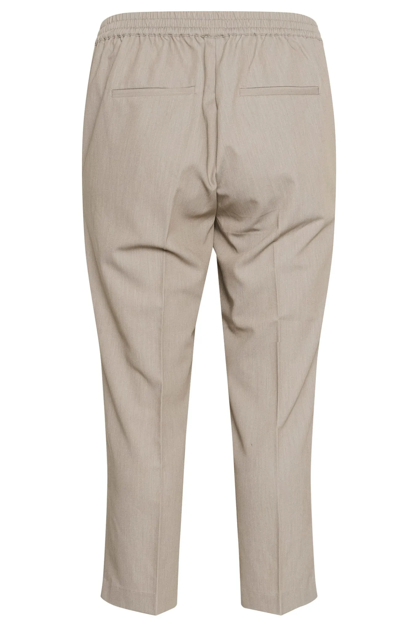 KCsakira Cropped Pants Elephant Skin Melange 10580650