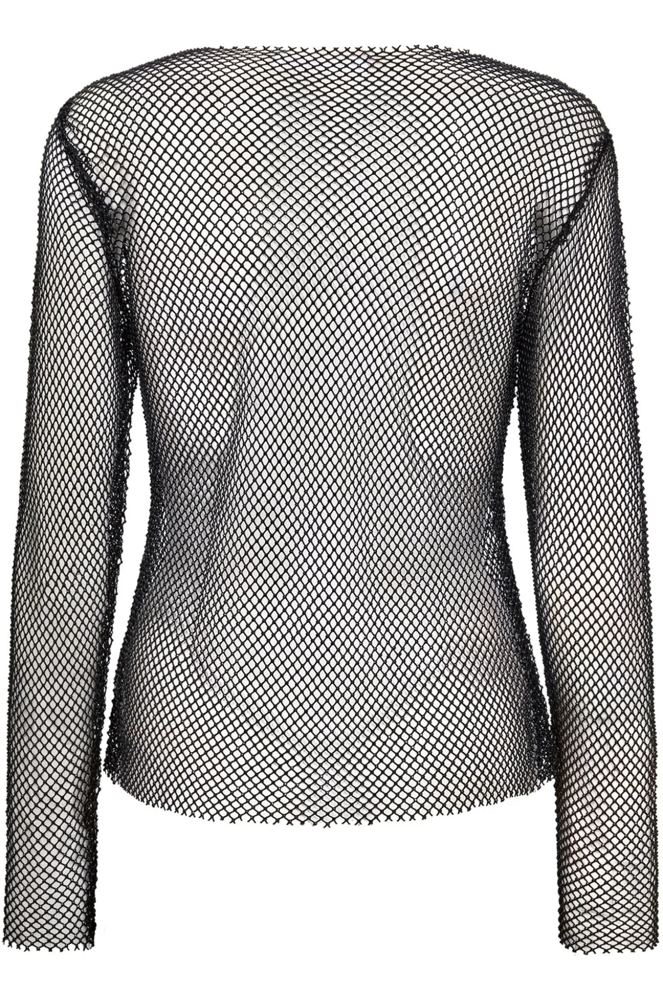 KrystalCC Net Blouse 96Black