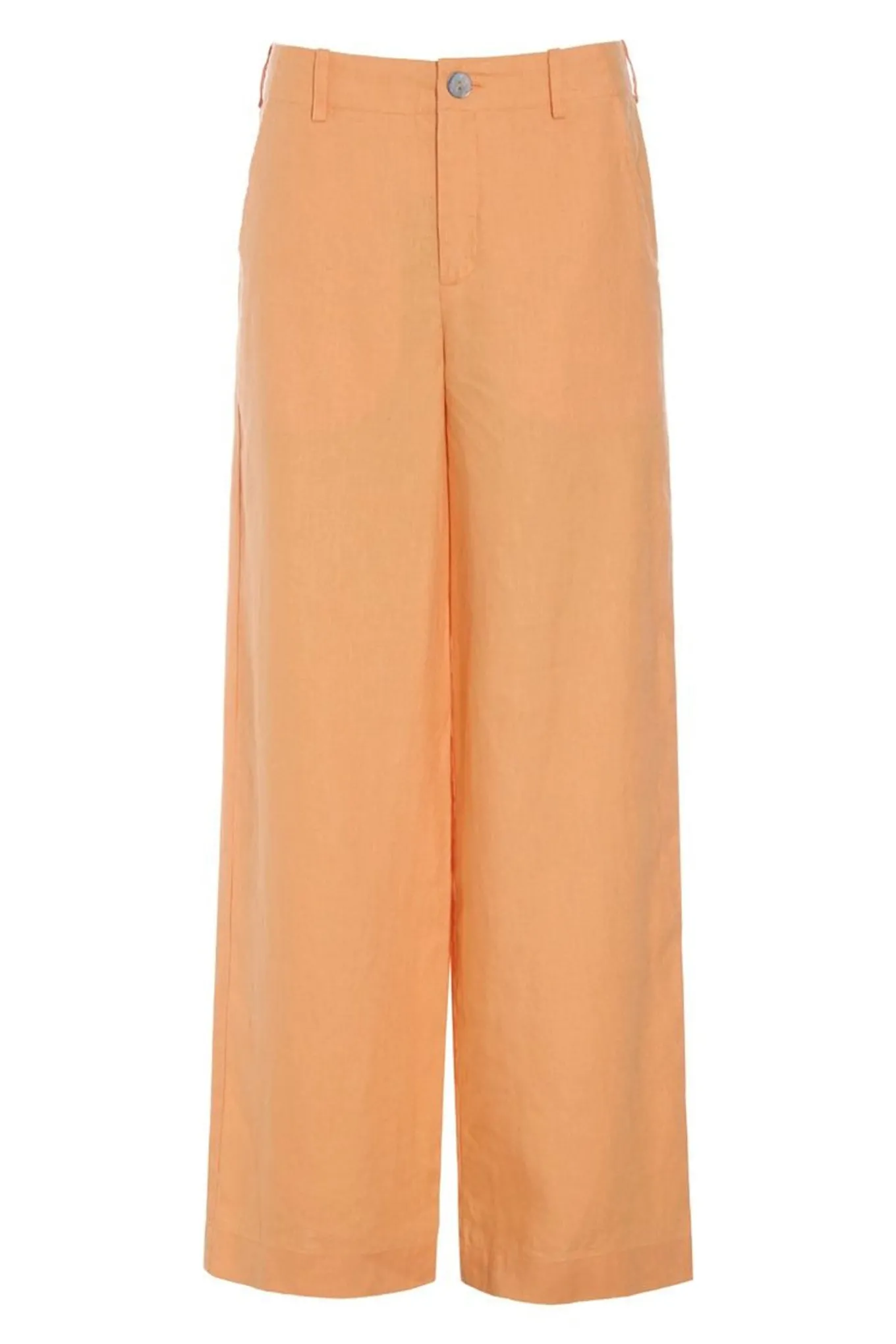 Lazy linen lige bukser MELON 26121415564