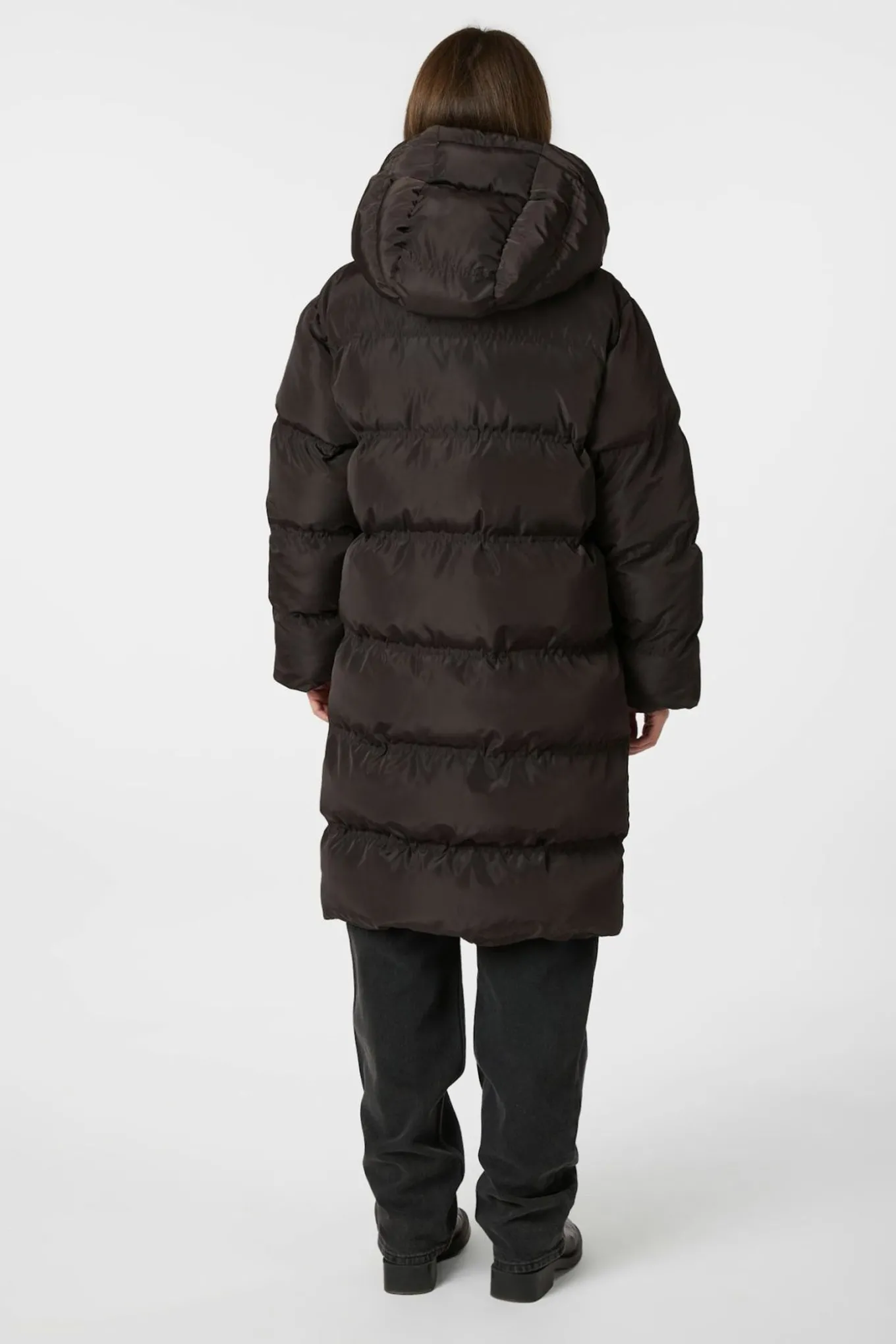 LUCETTE PUFFER Dark brown 164885