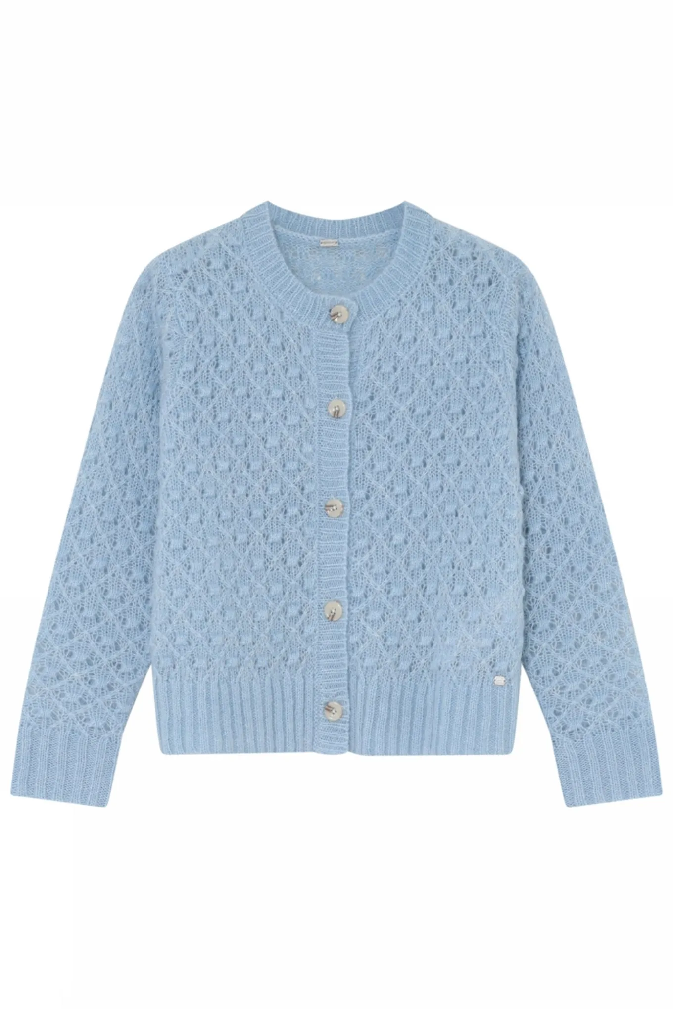 Magda, knit cardigan 4010Sea Breeze 60406/3582