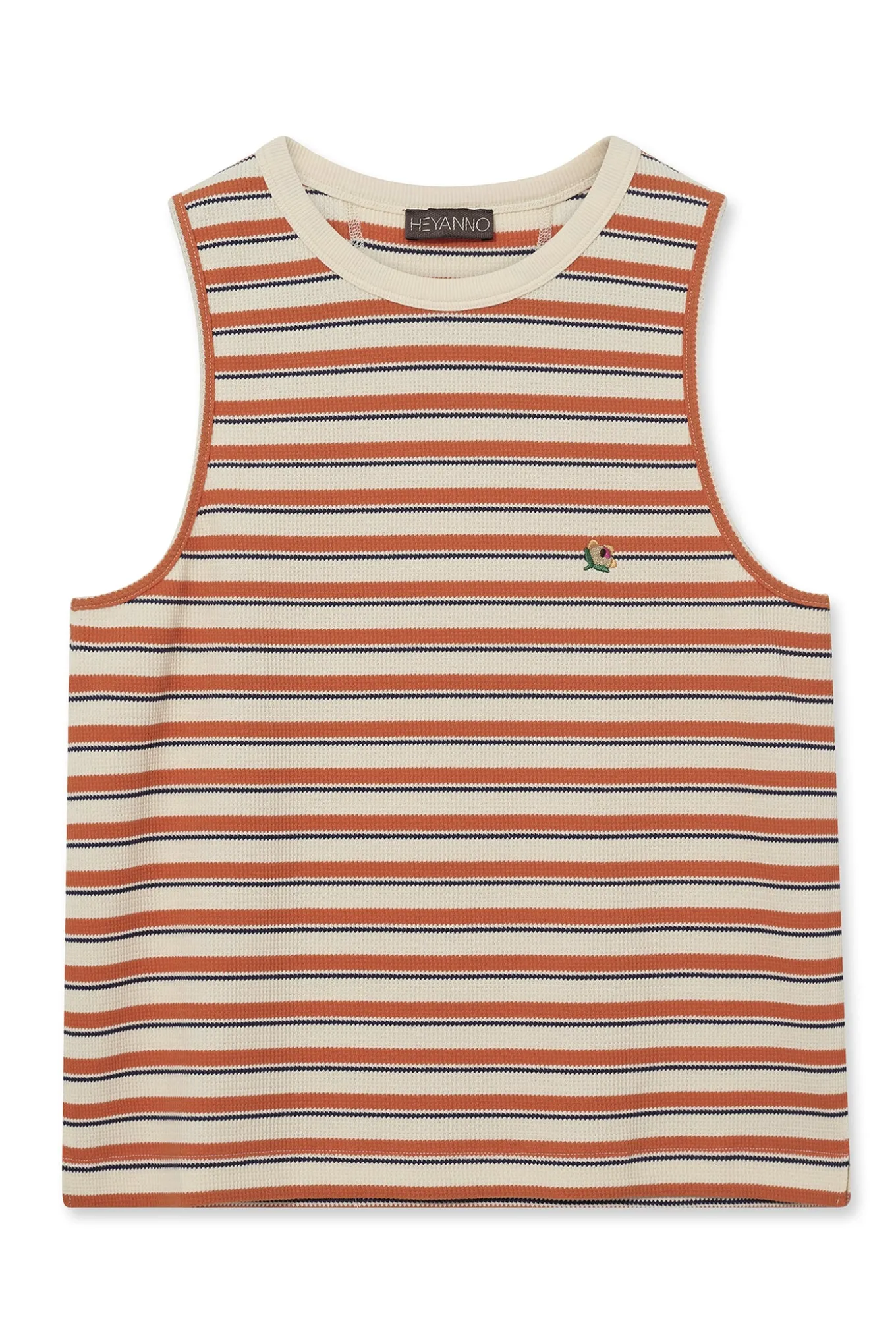 MMHEra Stripe Top Carrot 800282