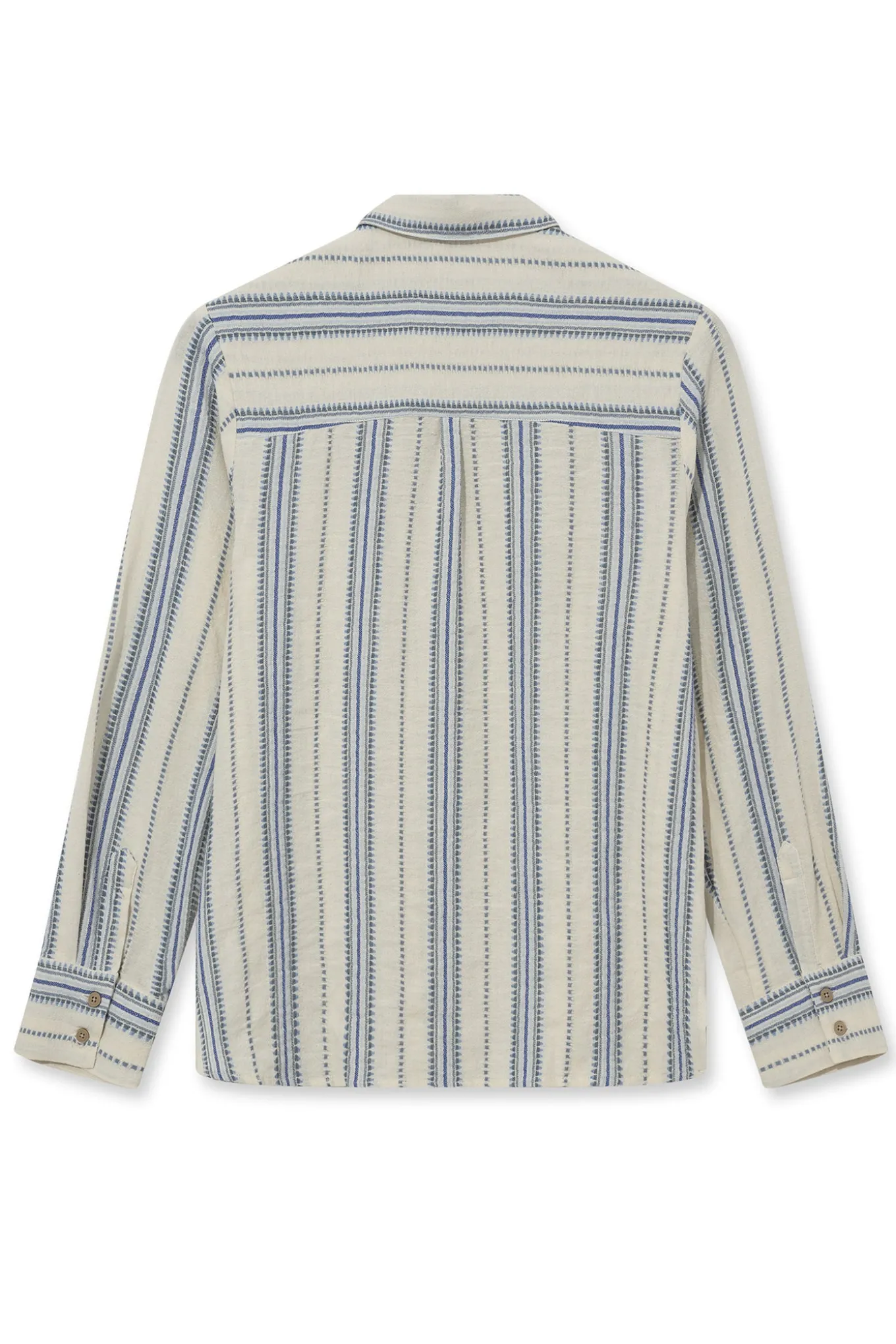 MMHGrow Jacquard Shirt Cerulean 800276