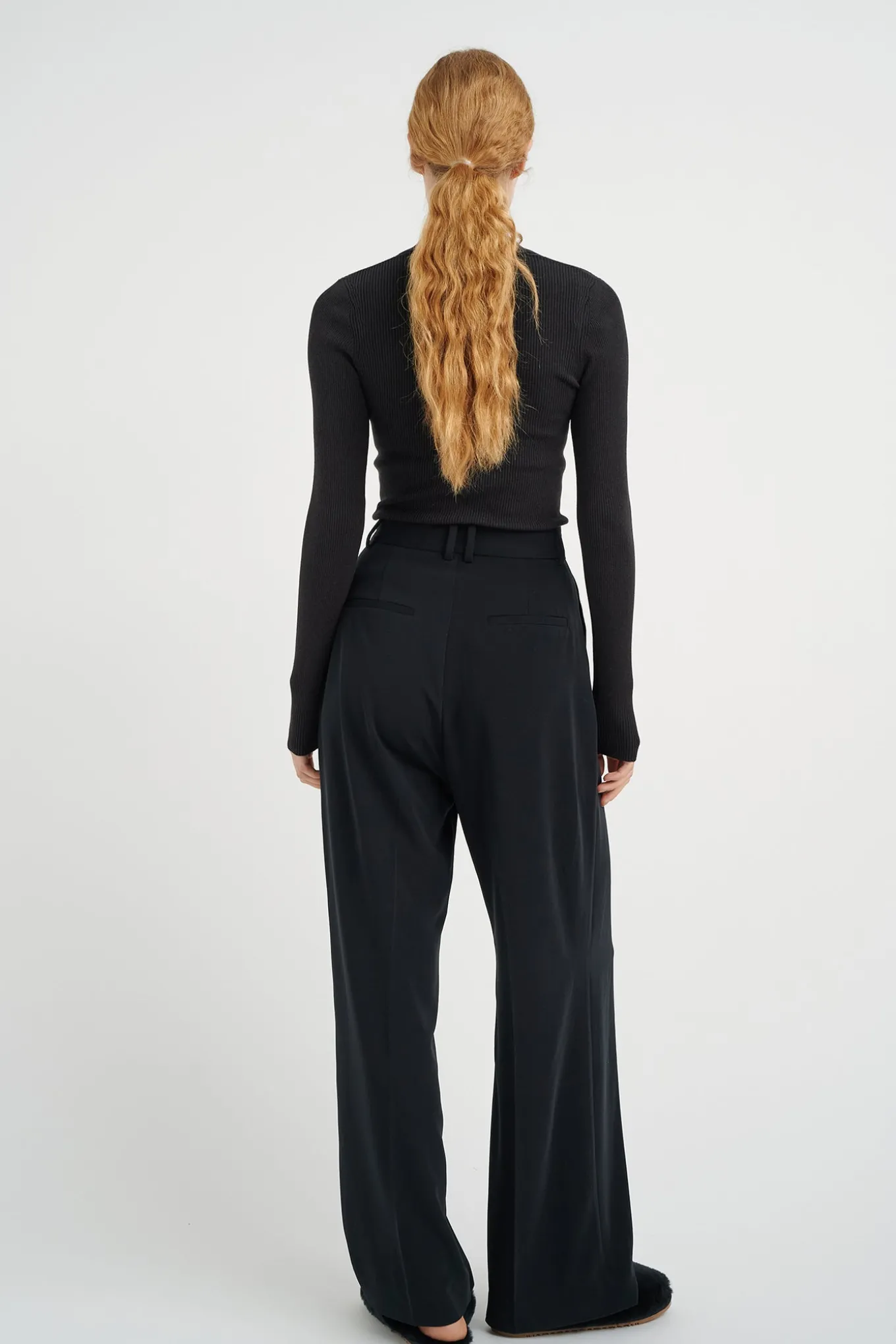 NatalyaIW Pleated Pant Black 30107965
