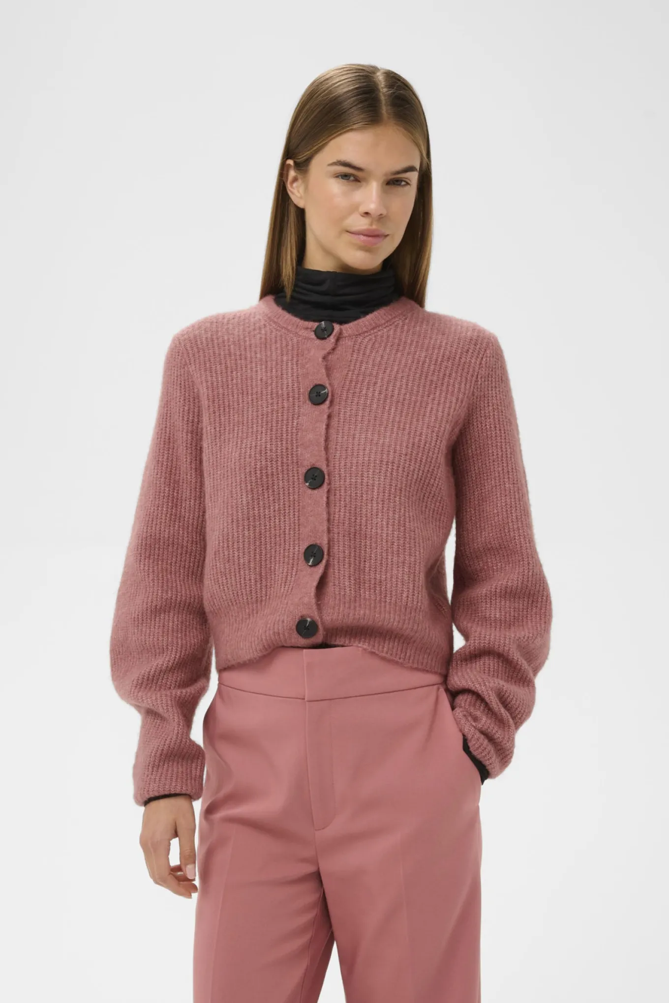 NIASIW CARDIGAN WITHERED ROSE 181435 30112297
