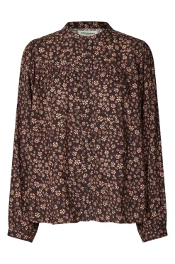 NickyLL Shirt LS 87 Dark Mokka 254441061