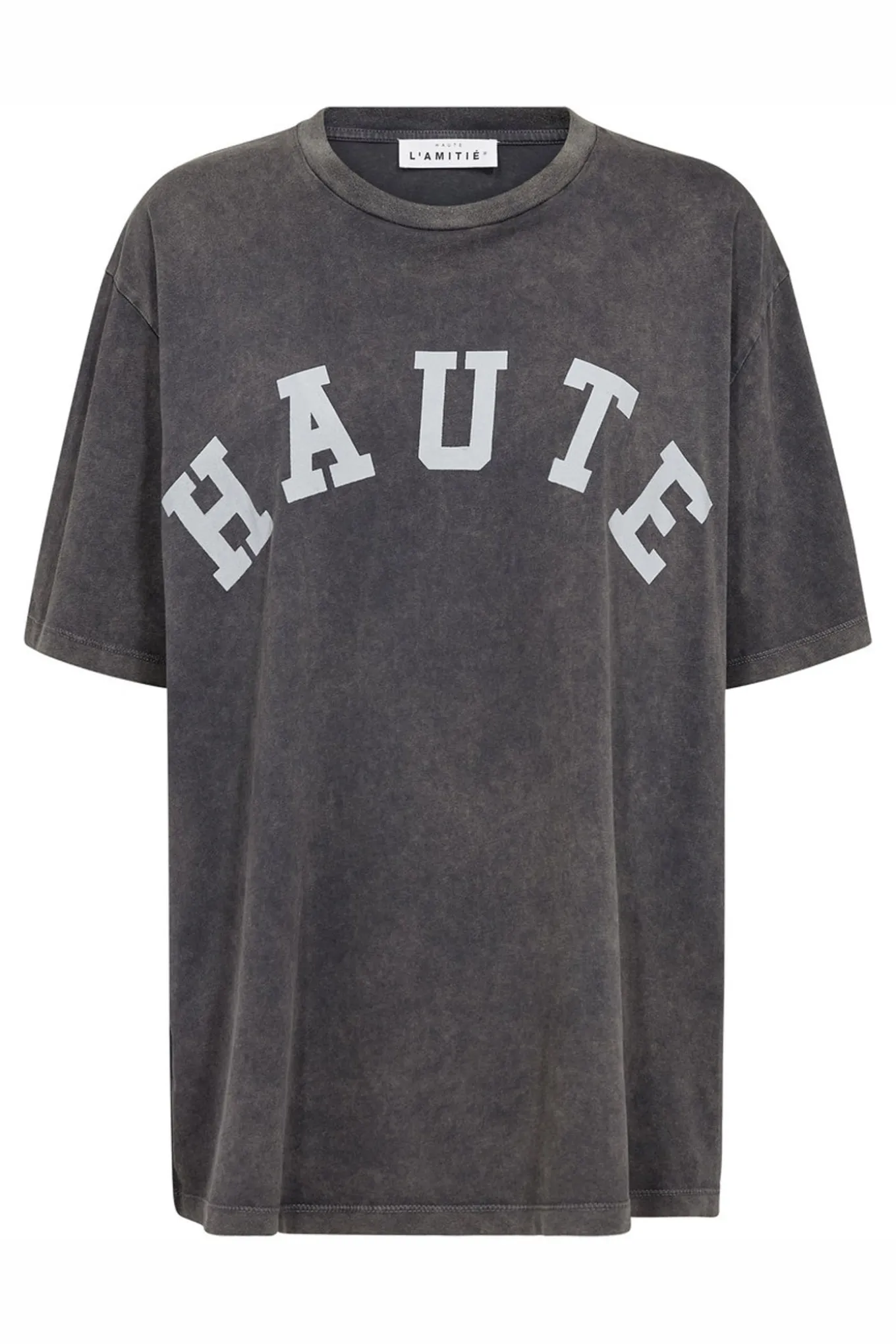 Noma Acid Curve Logo Tee Black Acid Wash HL10509