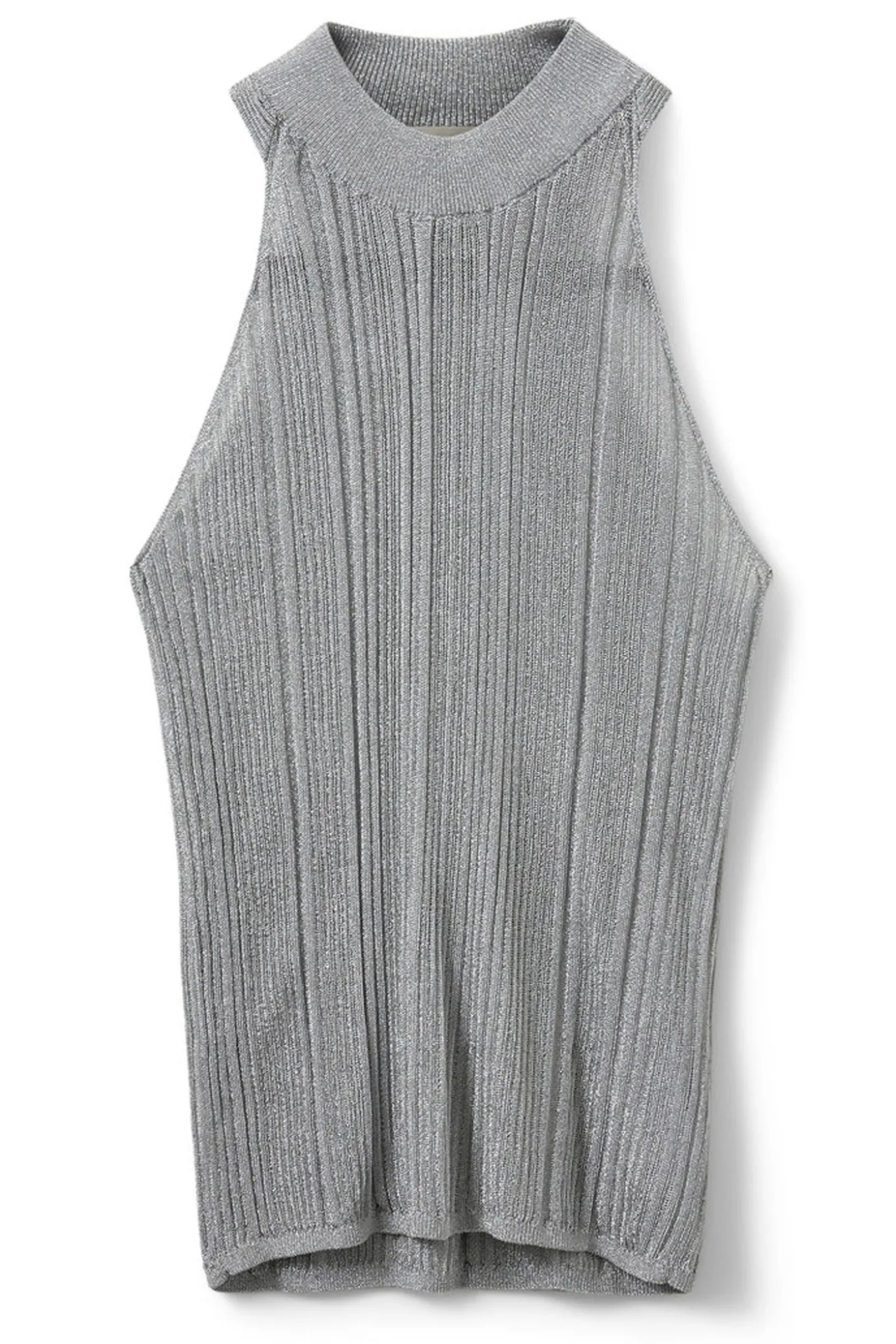 PERLASW KNIT TOP 8037 Silver S253456