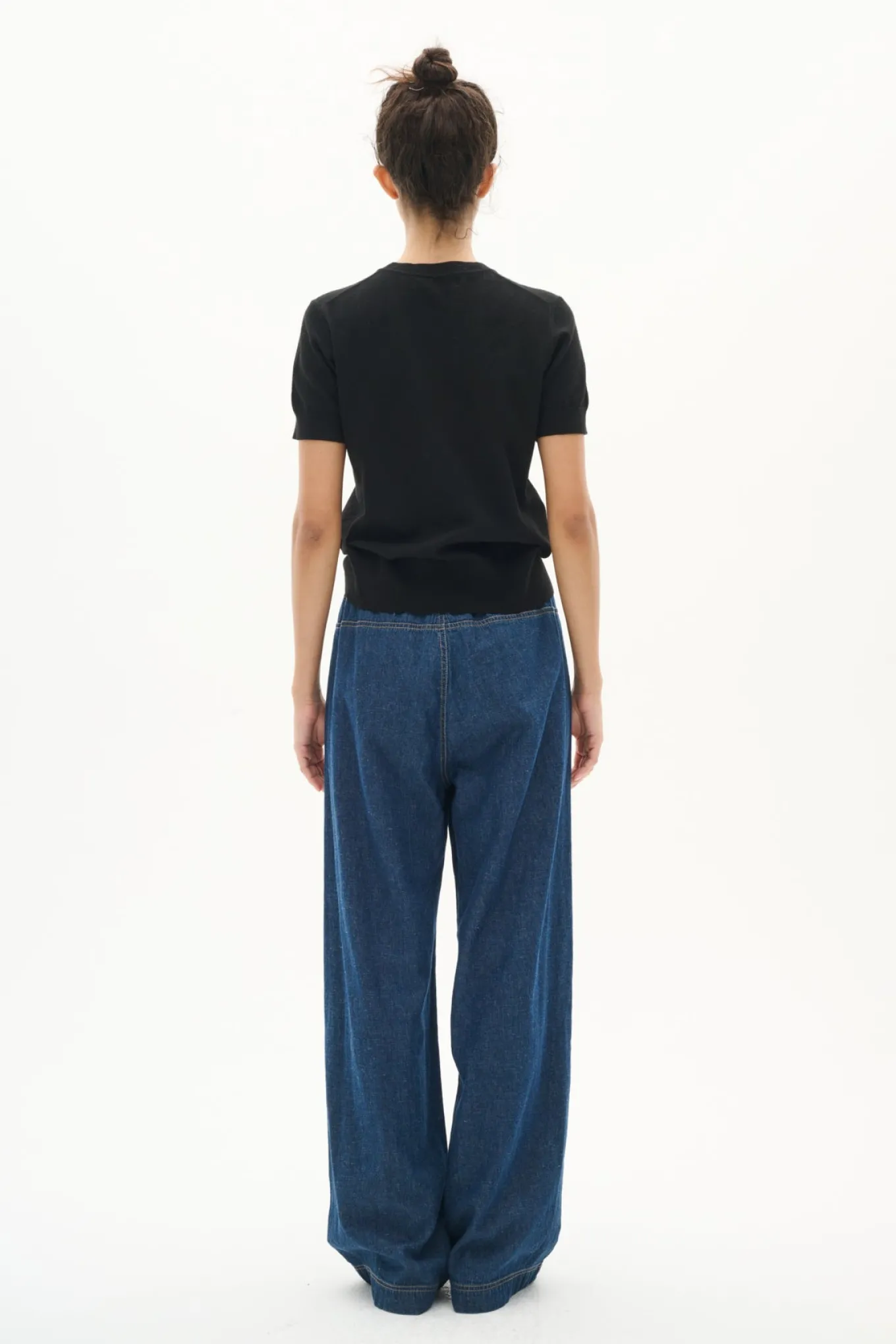 RubinaIW Pullon Pant Blue Denim 30110353