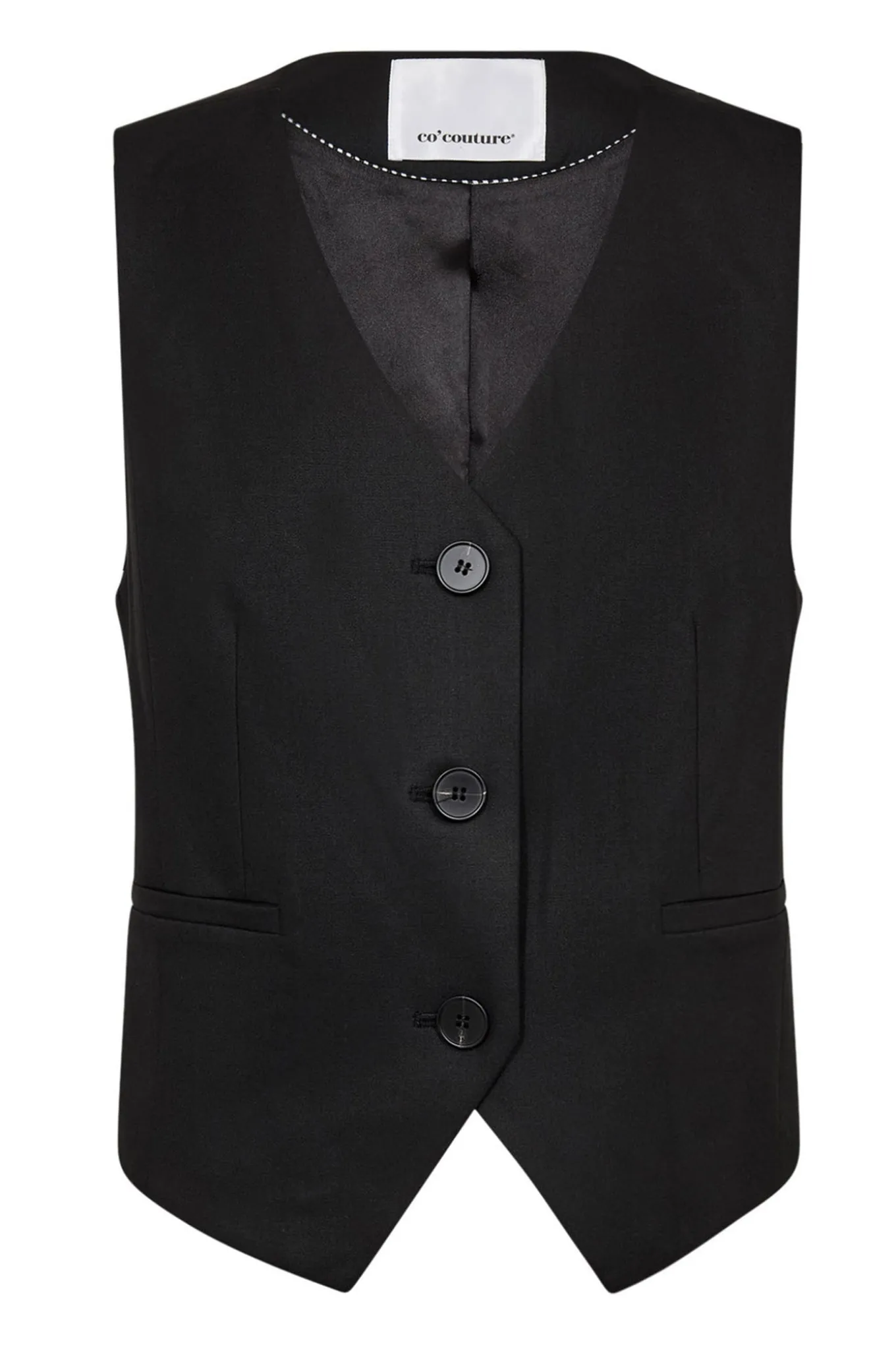 SibelleCC Open Back Vest 96Black 30378