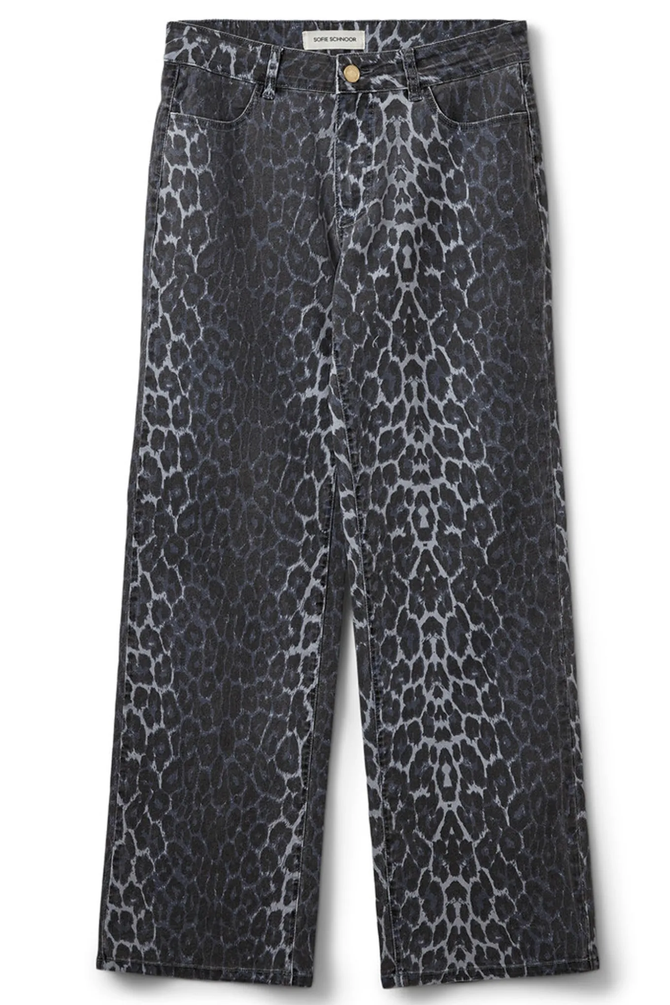 SIENNASW LEOPARD TROUSERS 5036 Blue SNOS606