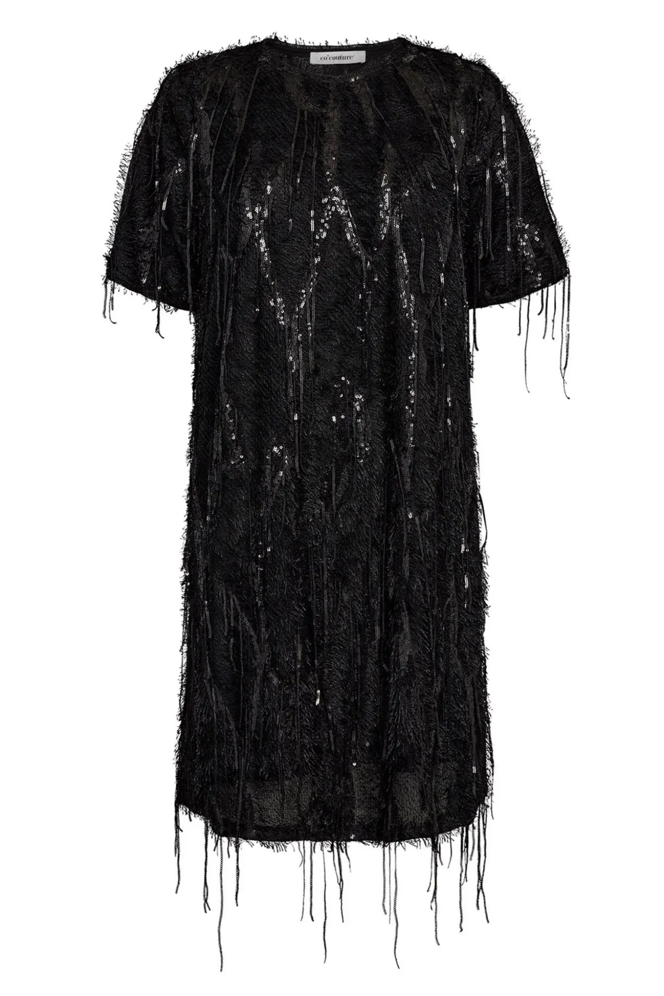 SillaCC Sequin Dress 96Black 36576