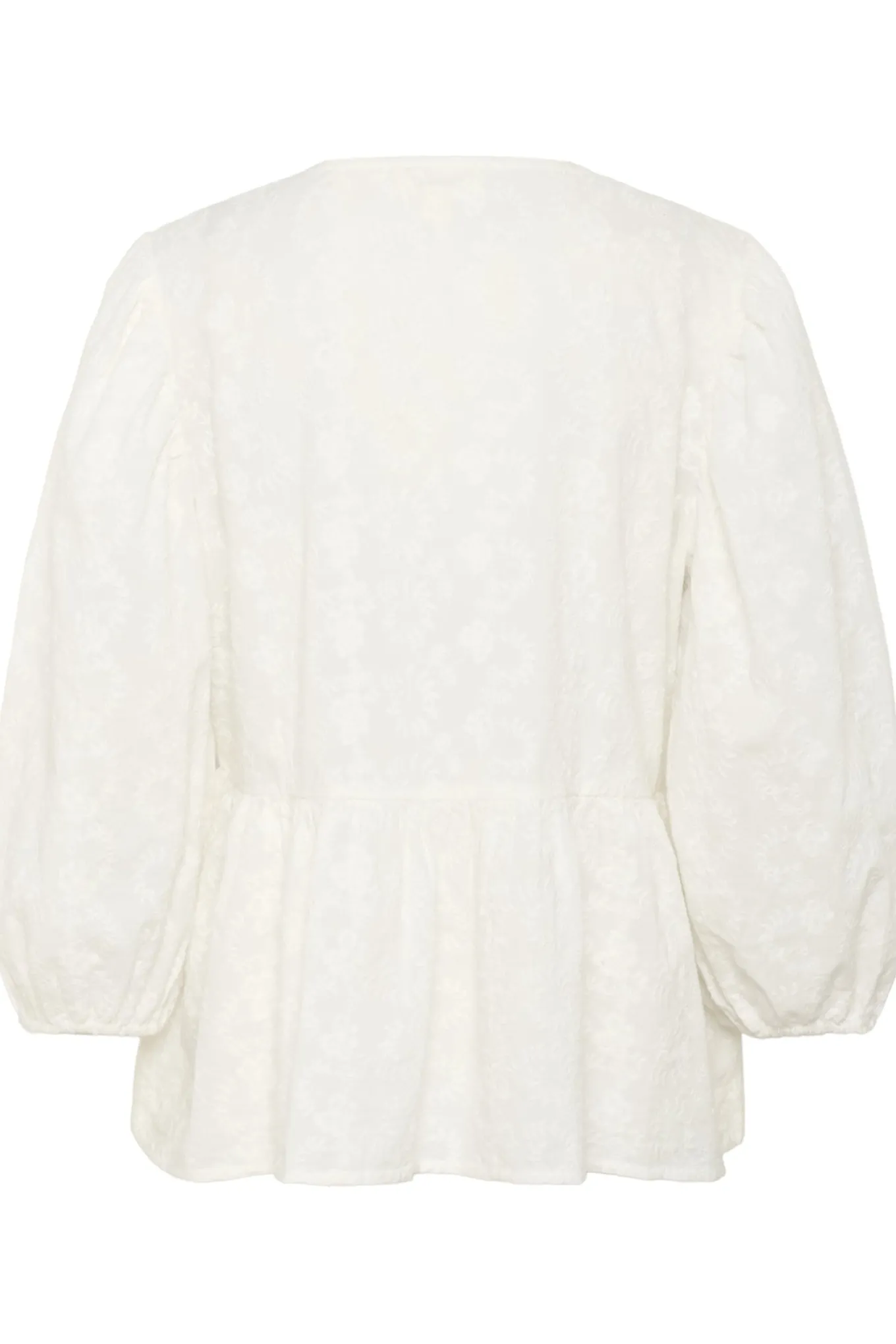 SLIsja Blouse SS Broken White 30408626