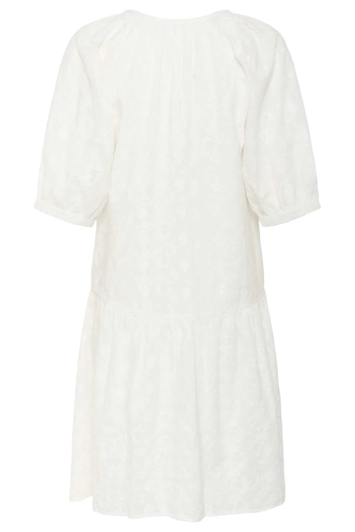 SLIsja Dress SS Broken White 30408673