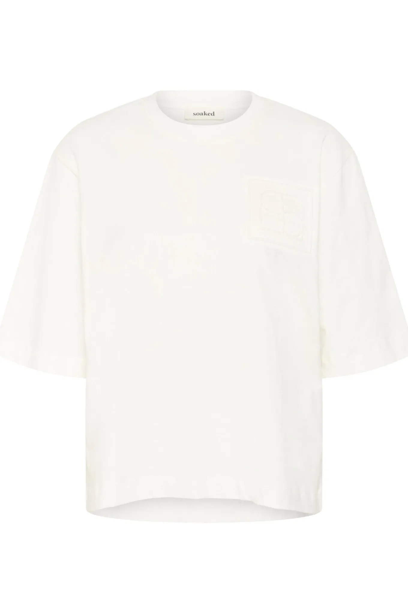SLJina Logo Tee Broken White 30408510