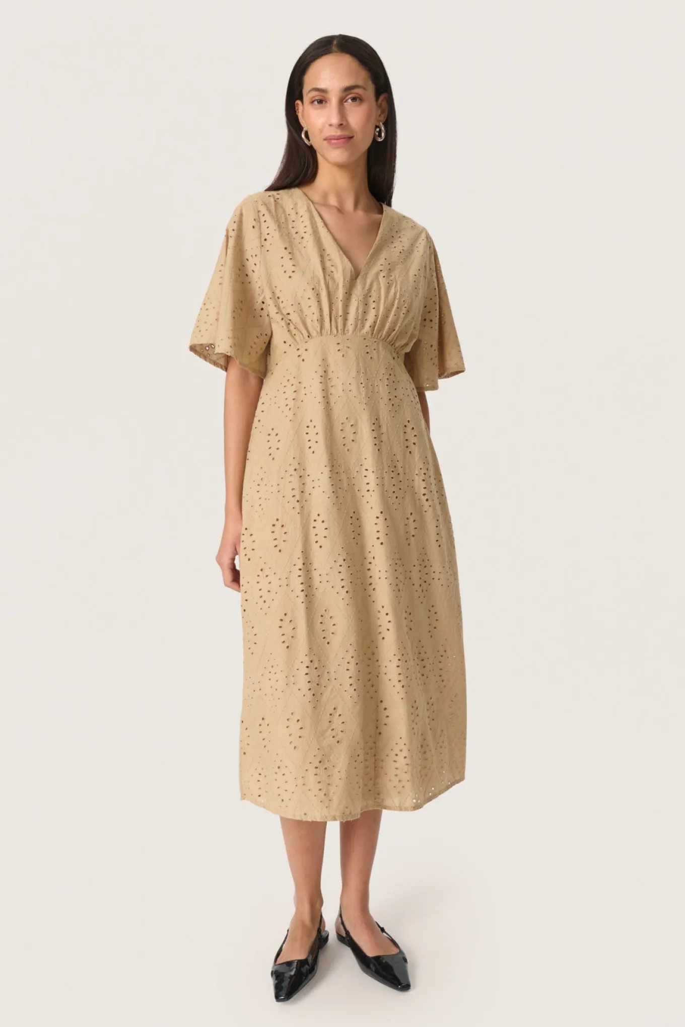 SLJoella Dress Travertine 30408221