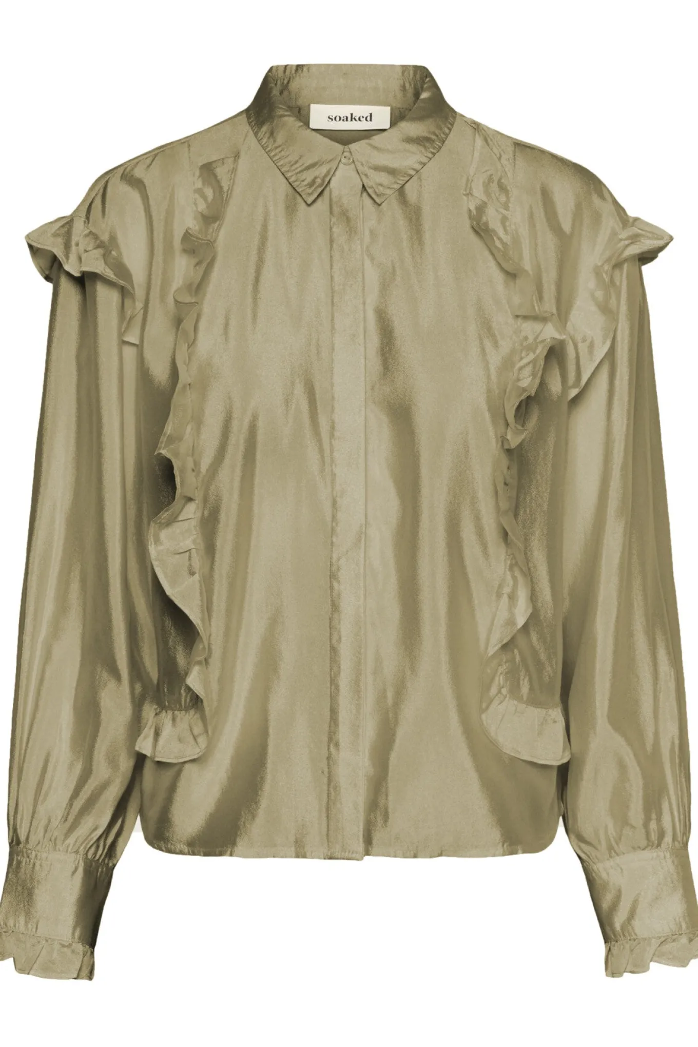 SLKarolina Shirt LS Covert Green 30407948