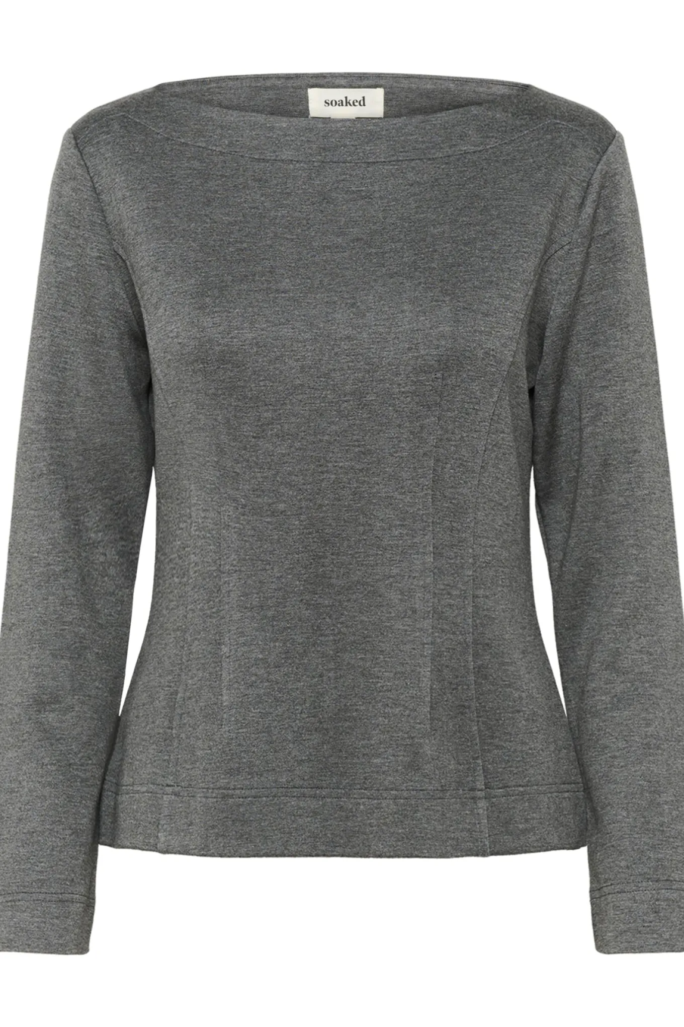 SLMarigold Blouse Grey Melange 30408578