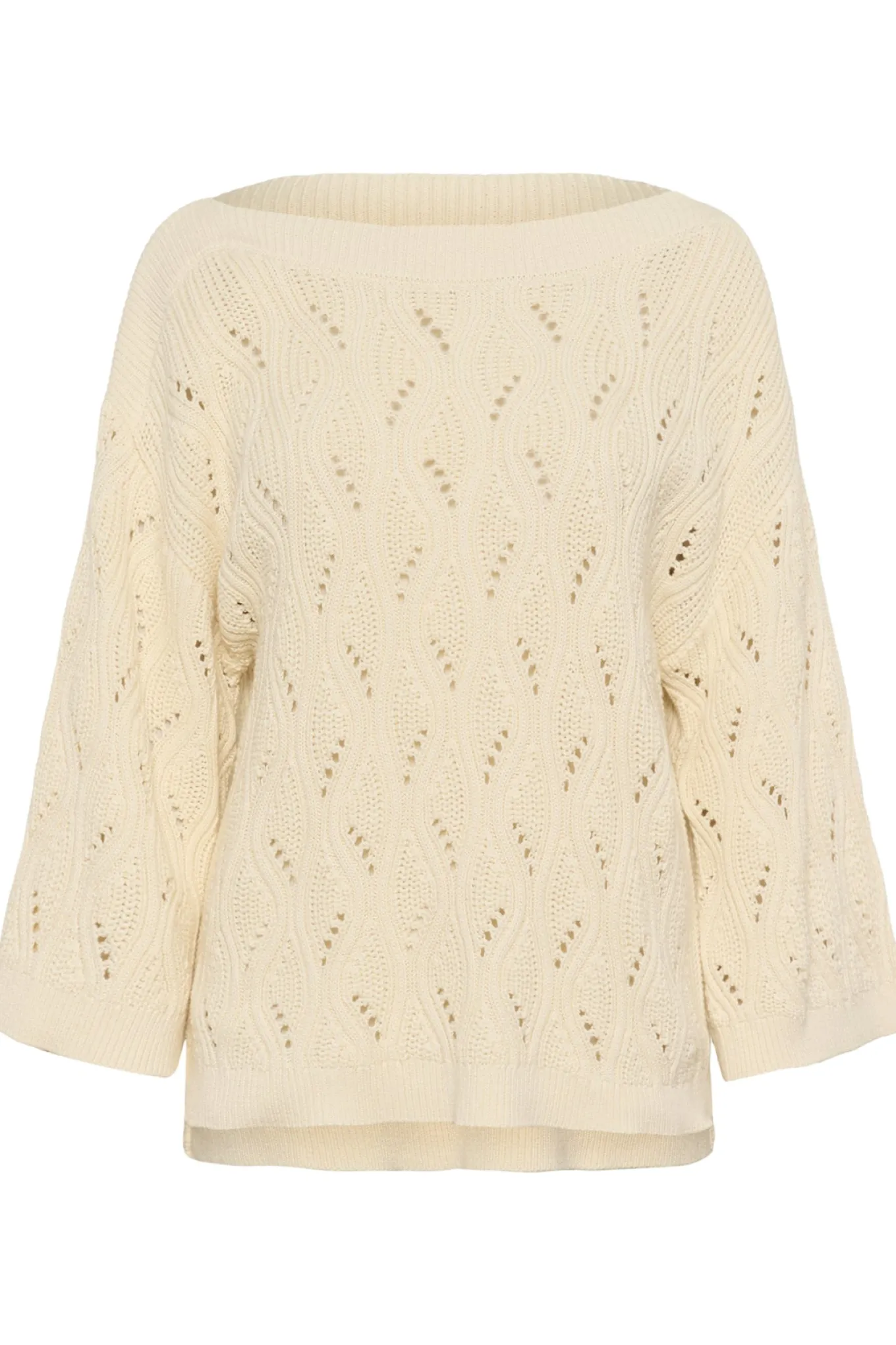 SLRava Nanna Pullover 3/4 Whisper White 110701 30409009